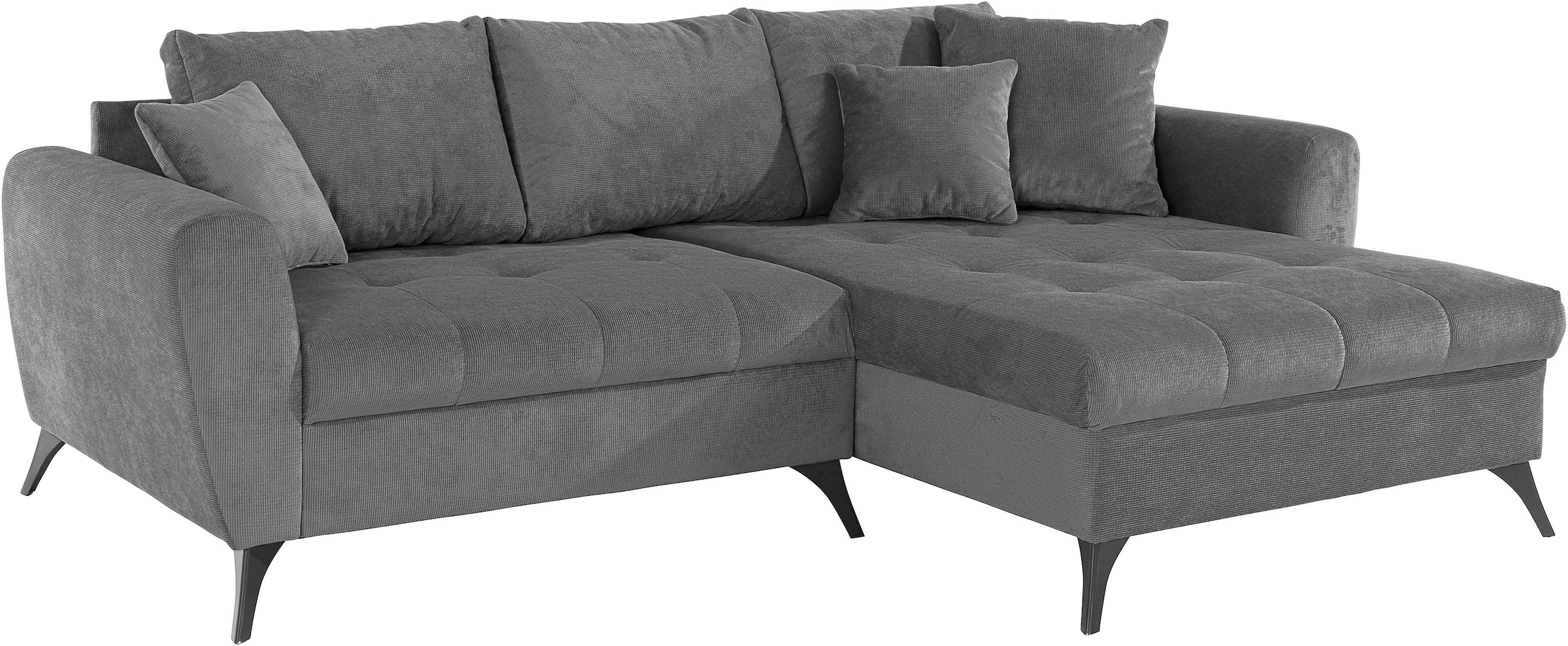 INOSIGN Ecksofa »Lörby L-Form«, Belastbarkeit bis 140kg pro Sitzplatz, auch mit Aqua clean-Bezug