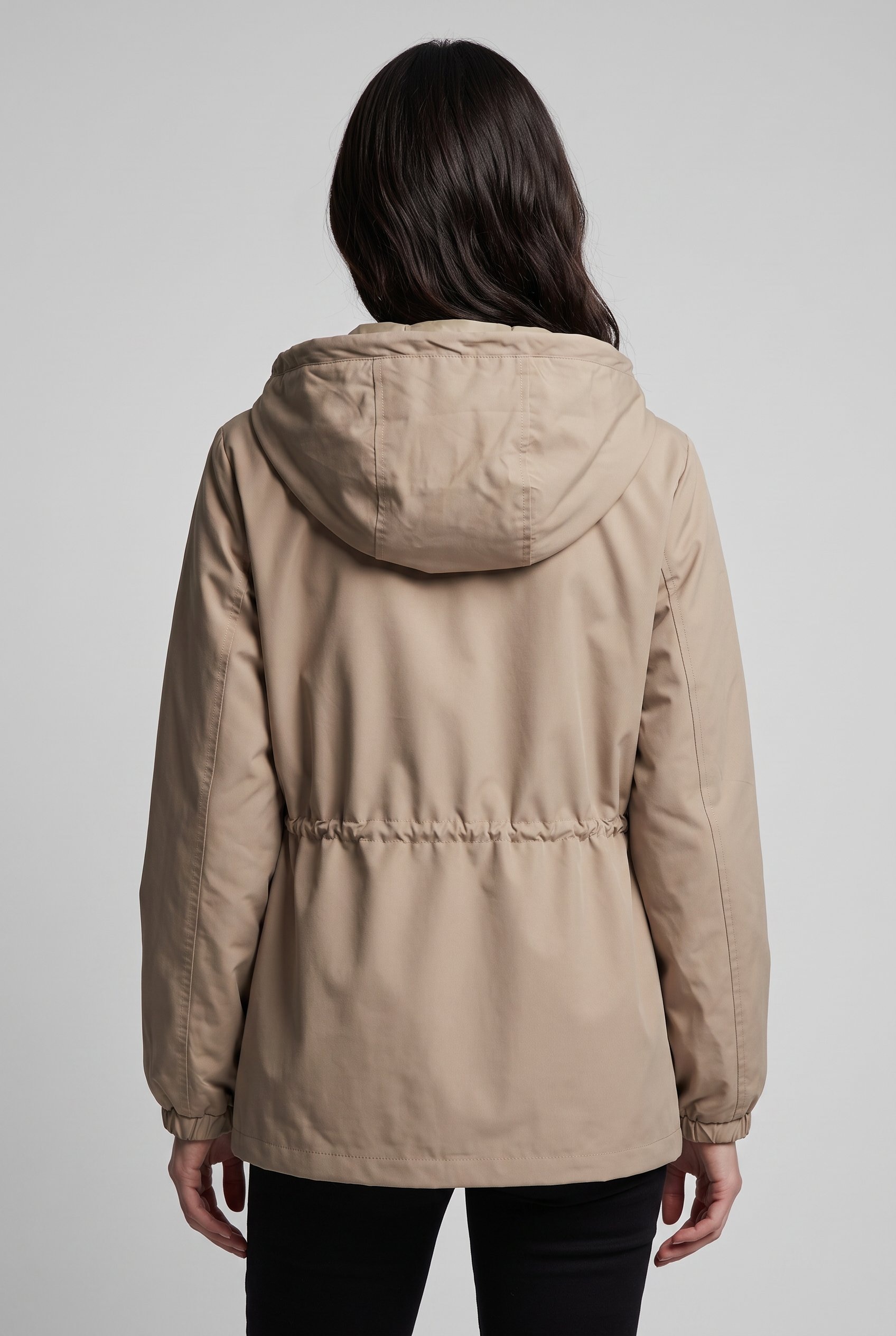 ONLY Parka »ONLASTA LIFE STRING PARKA OTW« mit Kapuze Kunstfaser