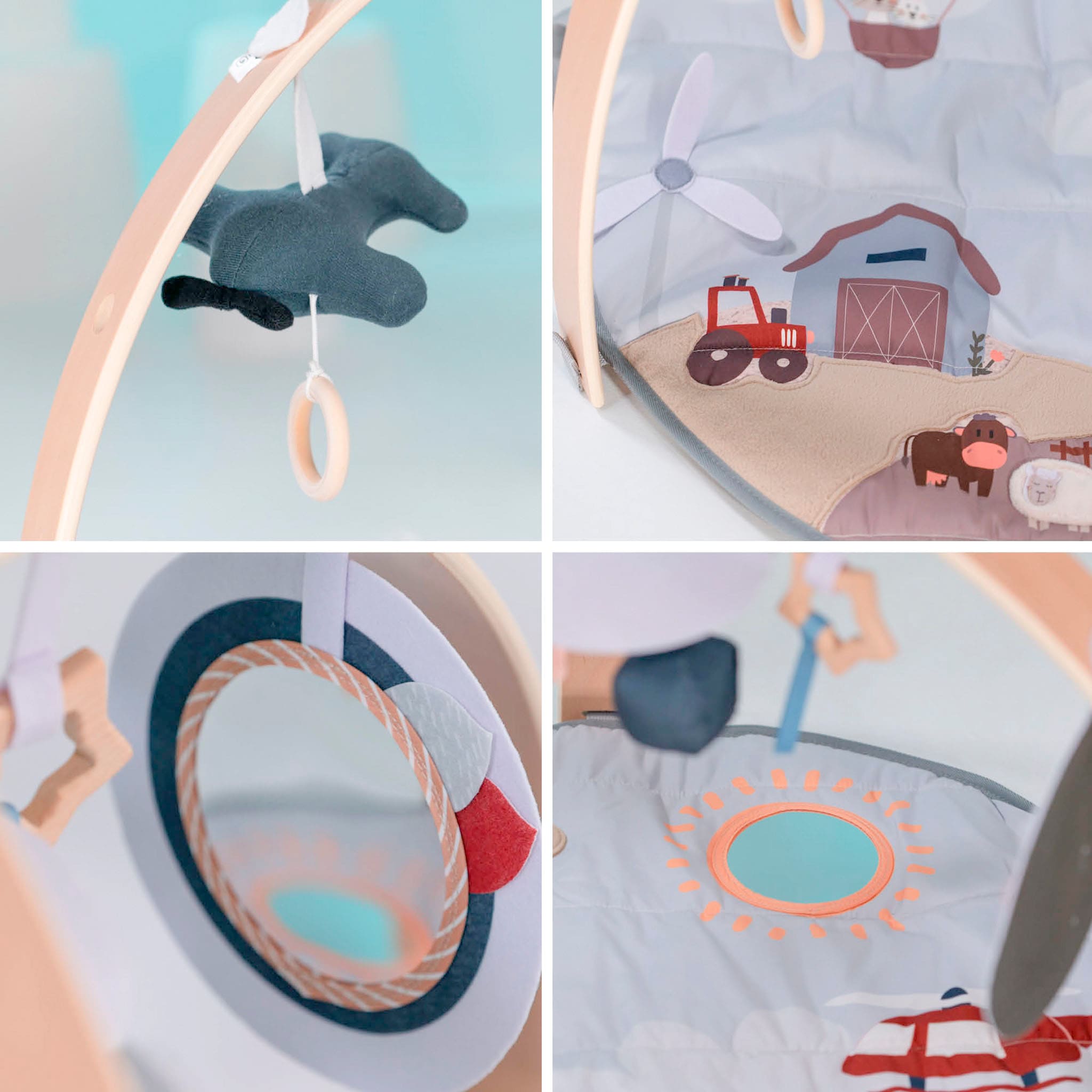 BabyGo Spielbogen »Bianca World«, 3D-Activity-Spielmatte
