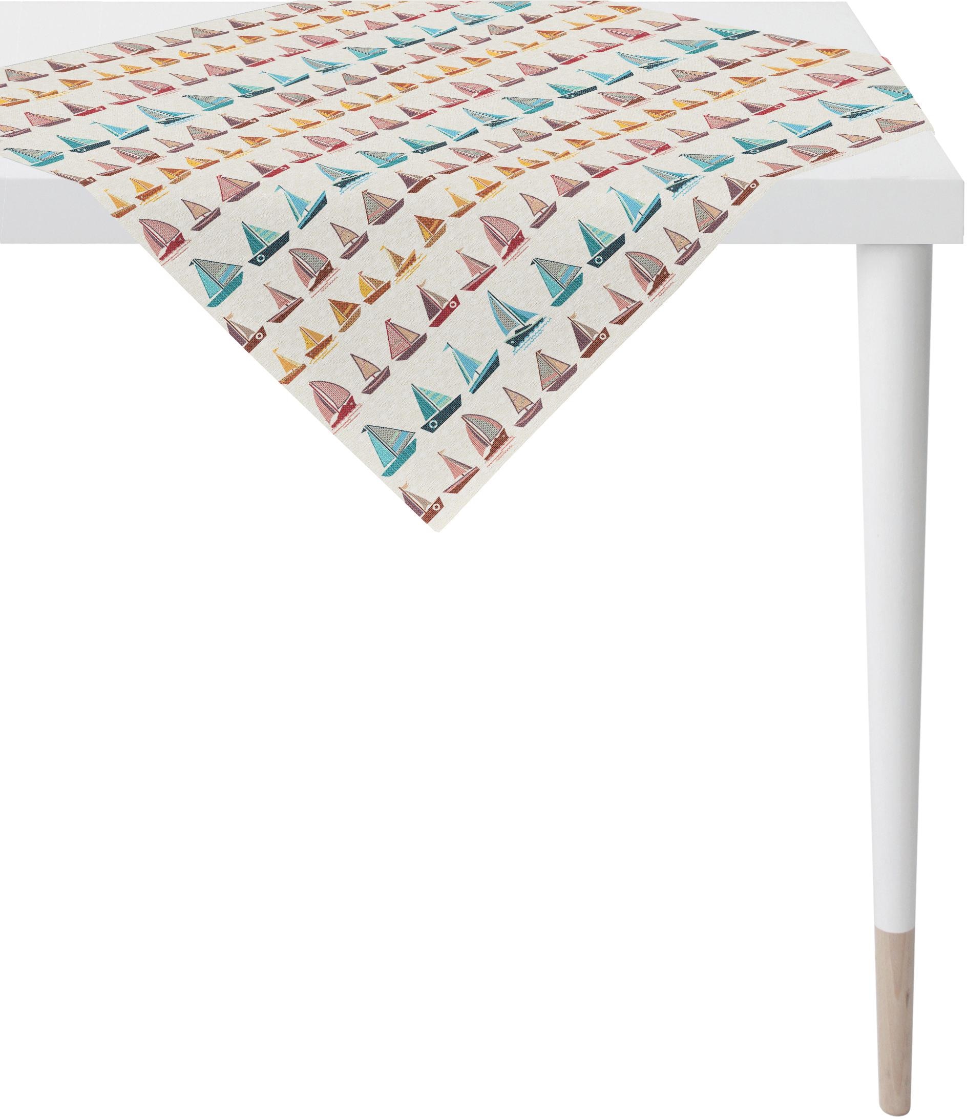 APELT Mitteldecke "1549 Summergarden, Sommerdeko, Sommer" Gobelingewebe