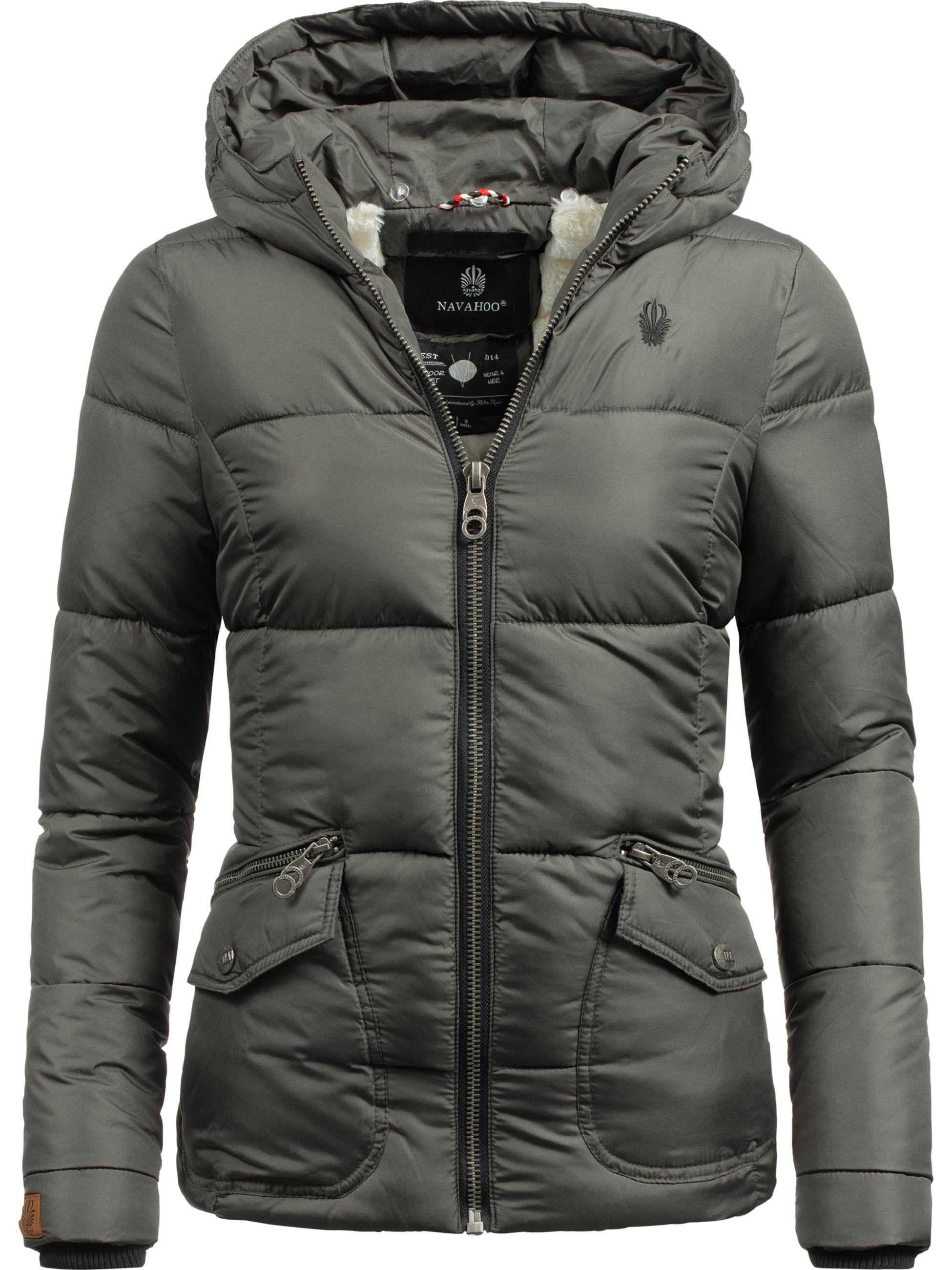 Navahoo Winterjacke »Winterjacke Megan«, mit Kapuze