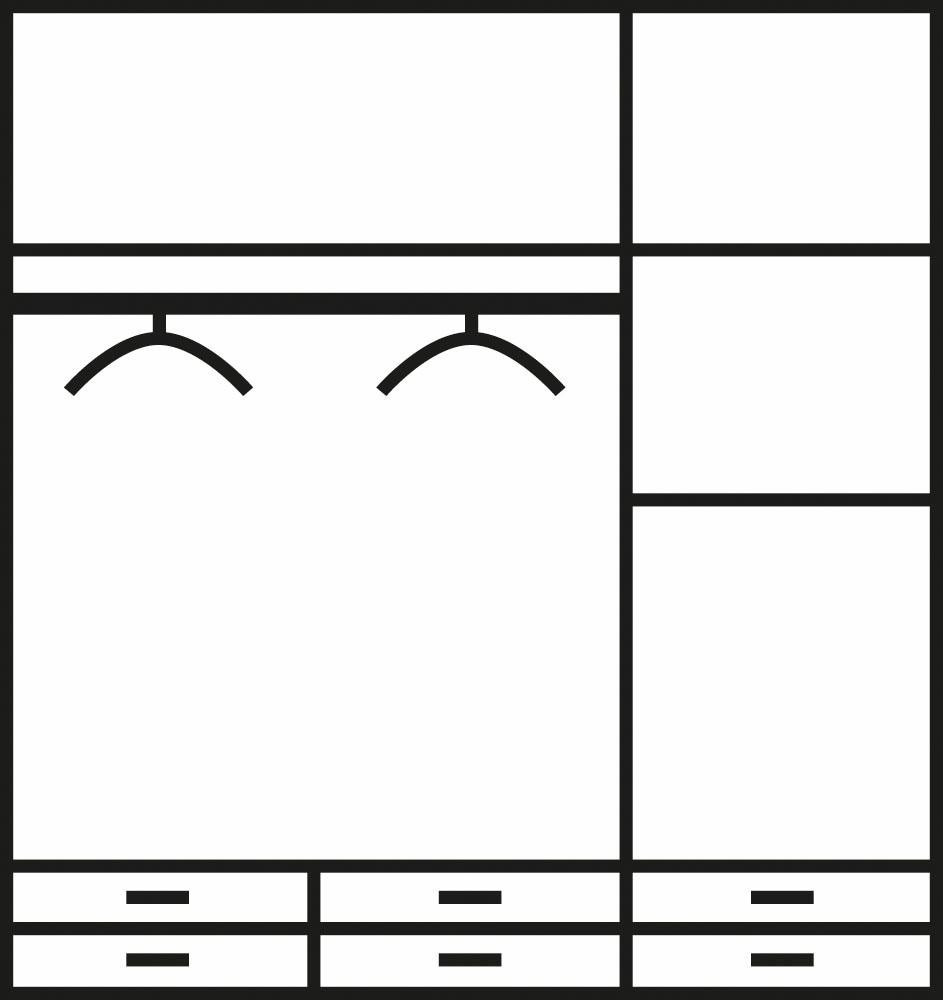 rauch Kleiderschrank »Kemi«