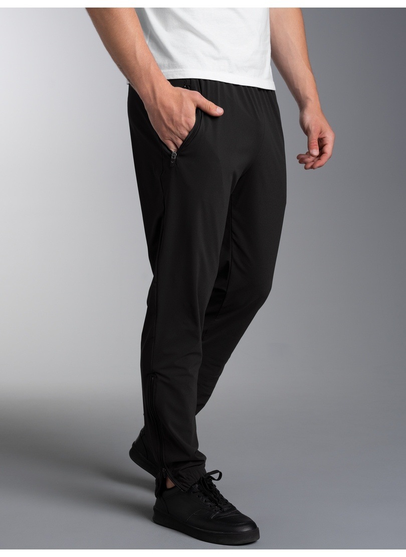 Trigema Jerseyhose »TRIGEMA Freizeithose mit Bein-Reißverschluss«