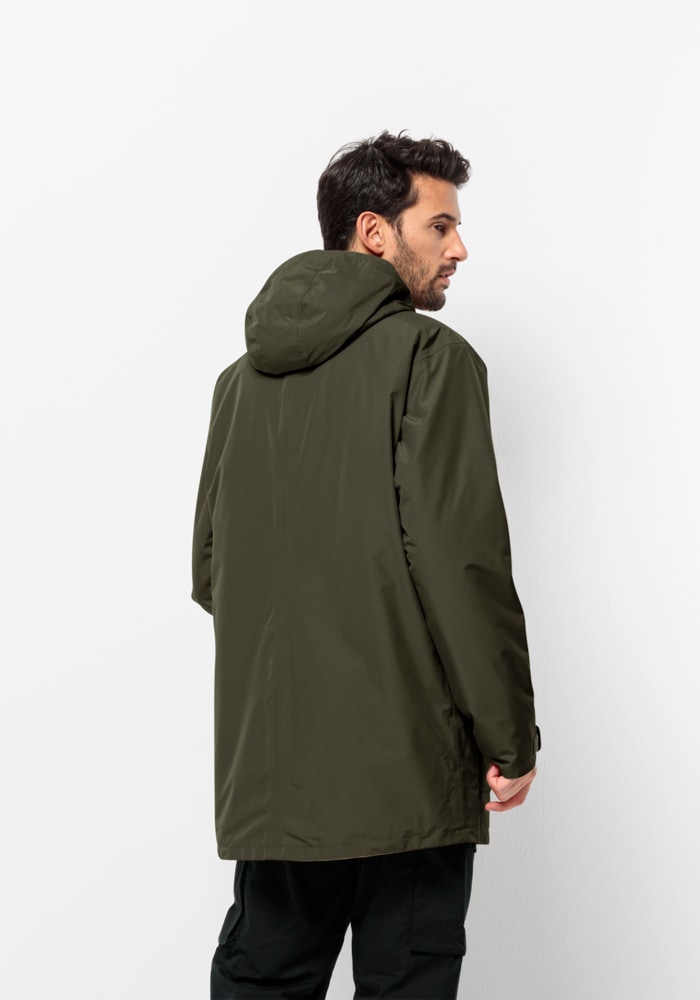 Jack Wolfskin Funktionsparka »WINTERLAGER PARKA M«, mit Kapuze