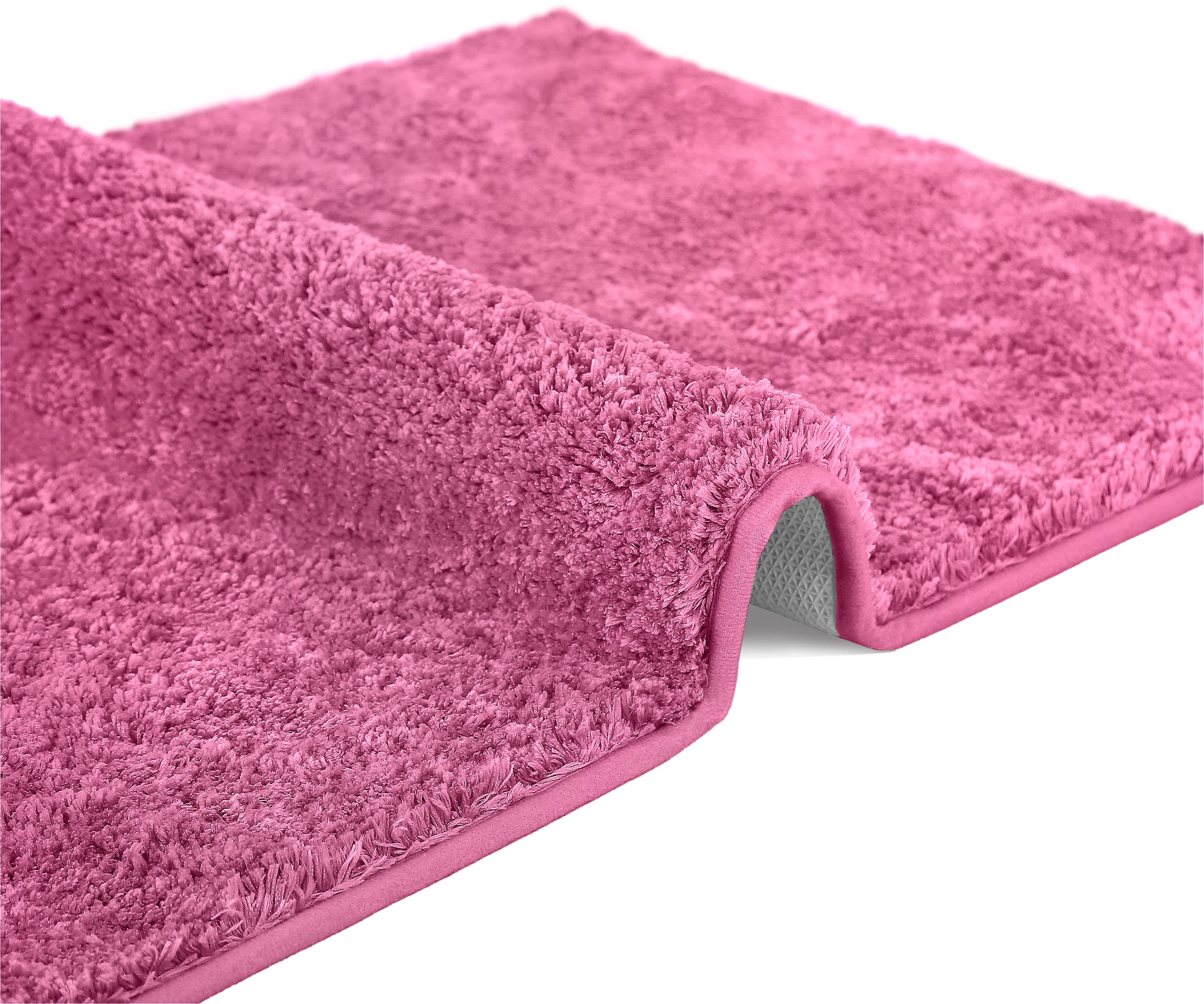 my home Badematte »Juna, Badteppich« Höhe 15 mm rutschhemmend beschichtet fußbodenheizungsgeeignet | strapazierfähig besonders weich, Badematten, unifarben