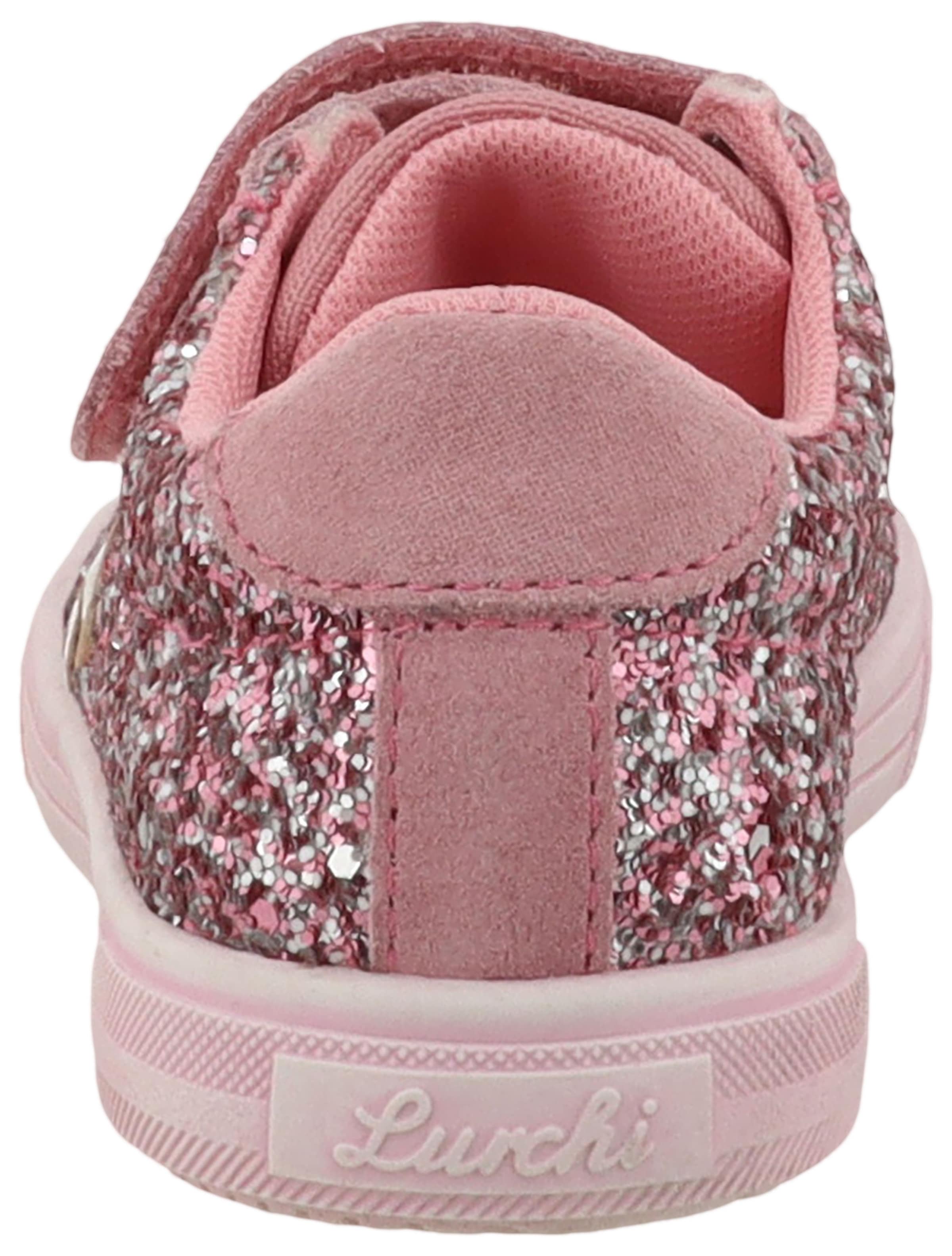 Lurchi Sneaker »Bine«  Klettschuh mit Glitzer, Größenschablone zum Download