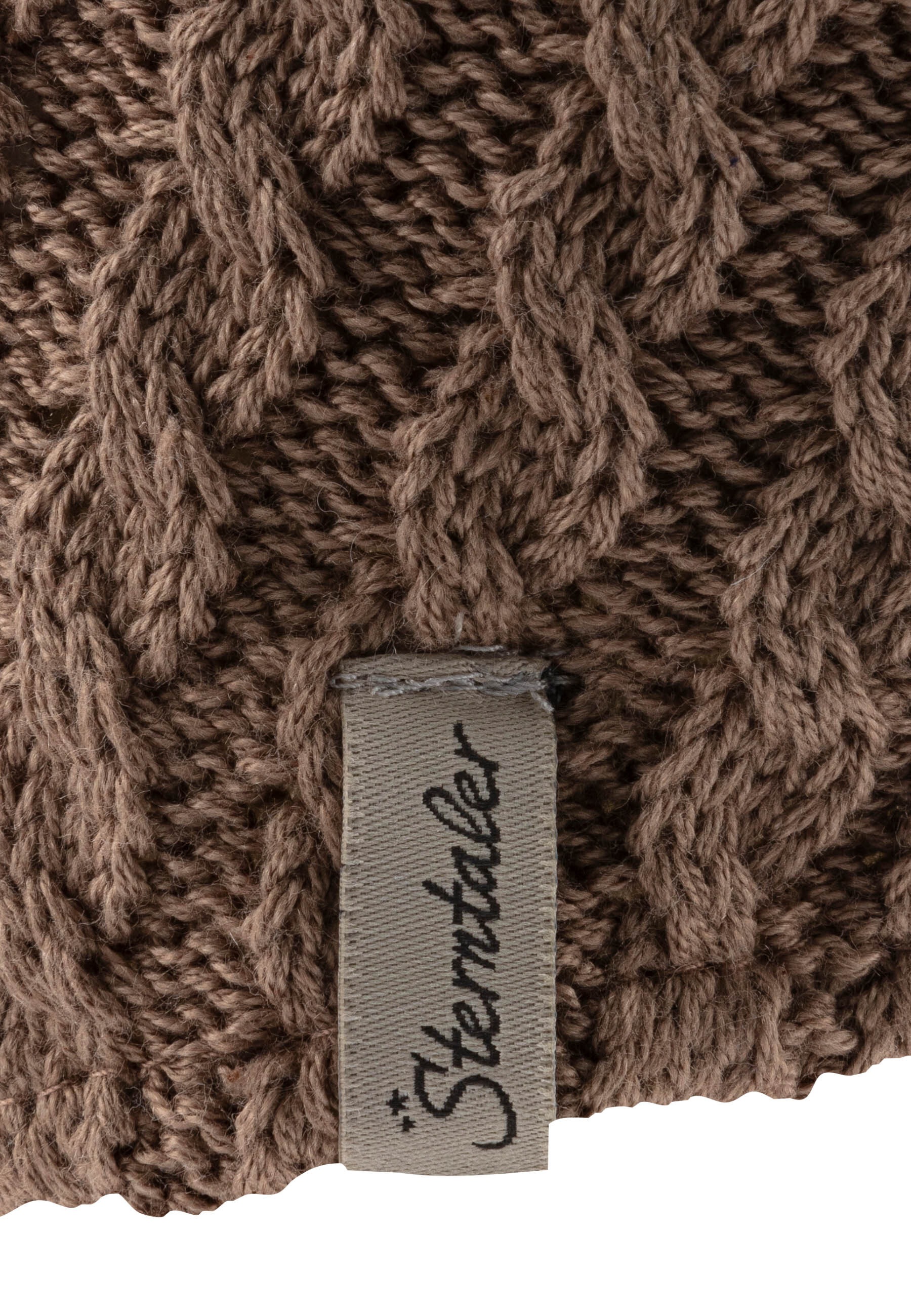 Sterntaler® Strickmütze »Strickmütze Zopfmuster«