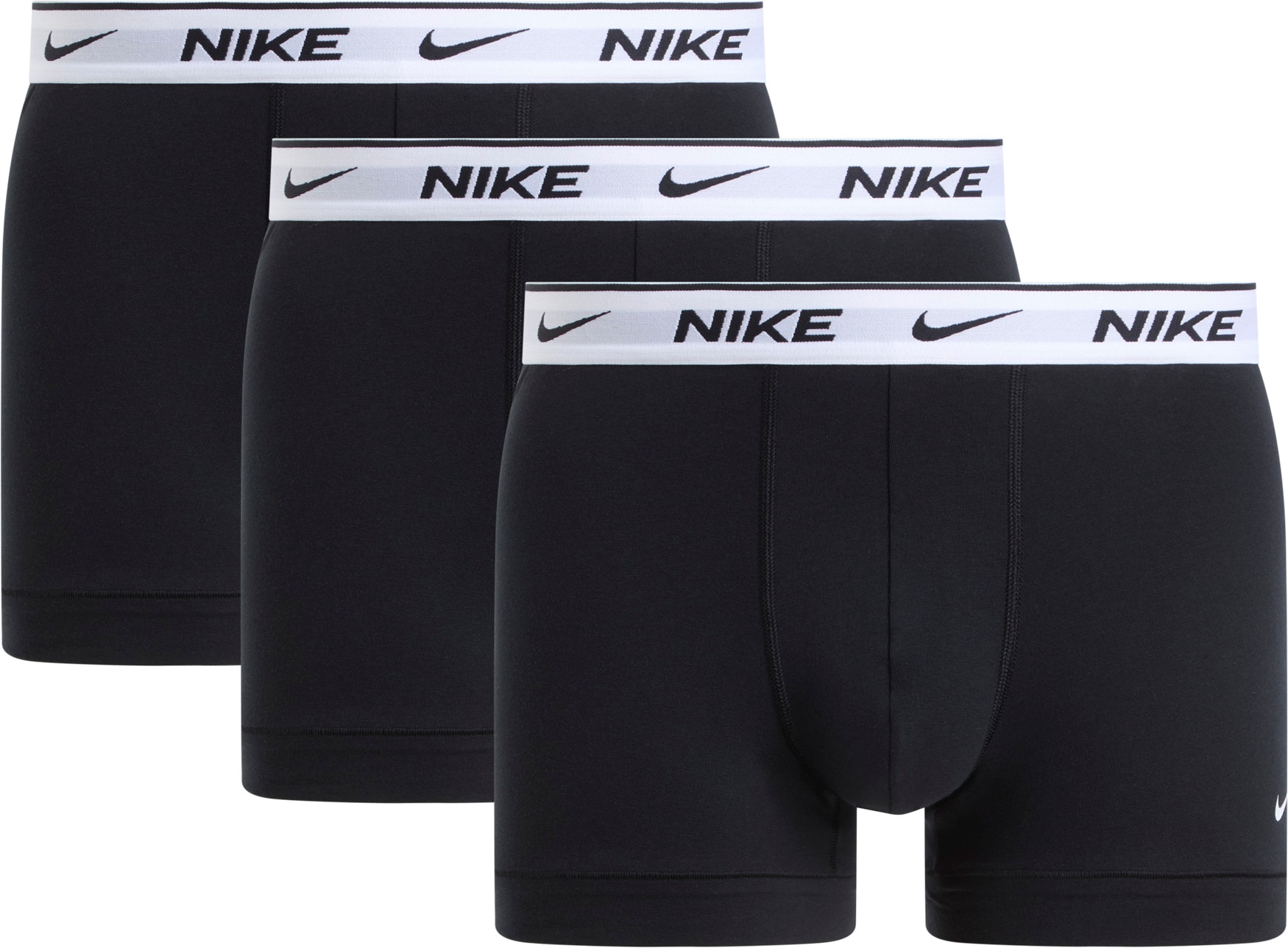 NIKE Underwear Trunk »TRUNK 3PK« Packung, 3er, 3 Stk. mit Logo-Elastikbund