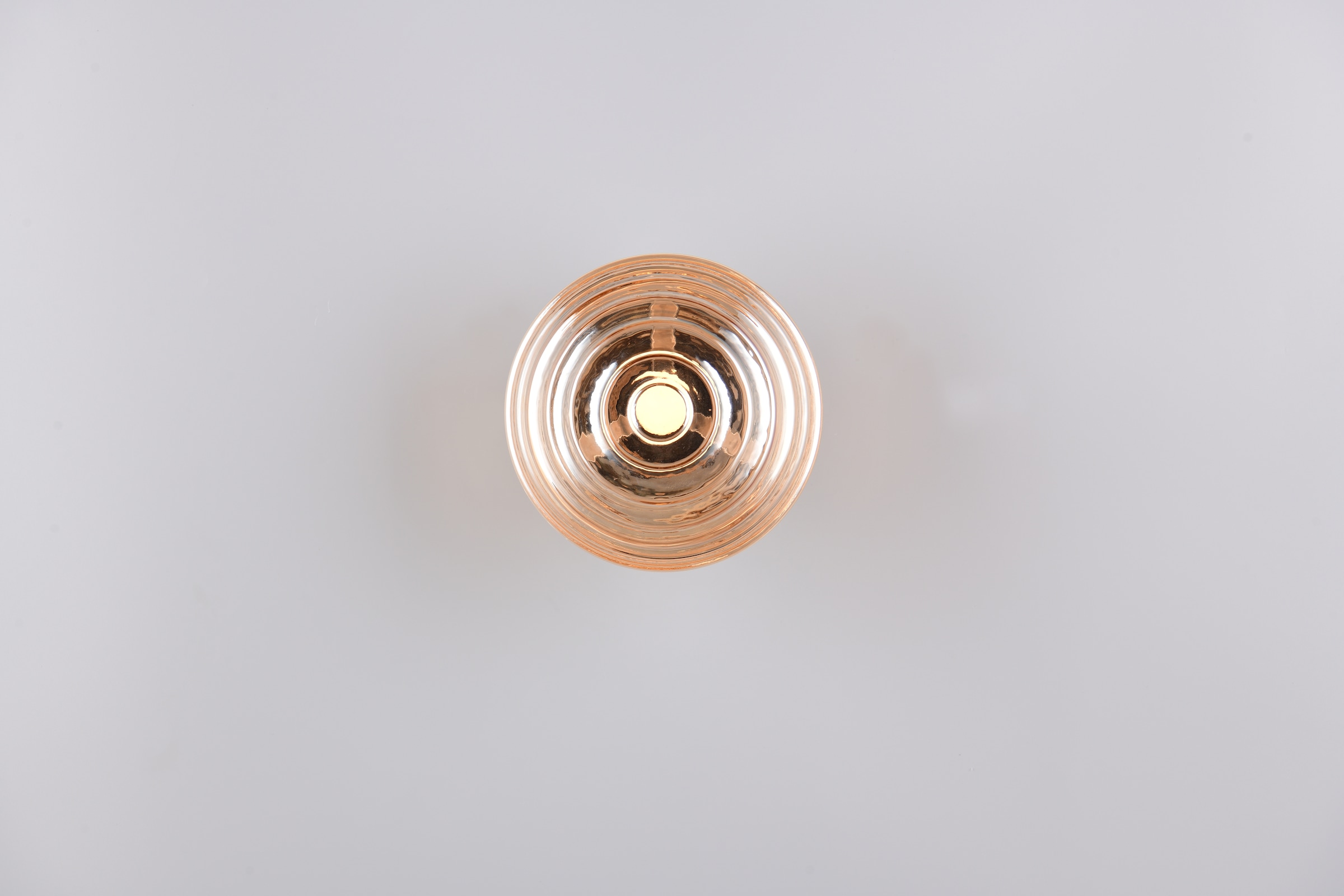 REALITY Leuchten LED Wandleuchte »EARL, runde Akku Wandlampe mit Touchdimmer, USB-Anschluss Ø 15,5cm« LED-Board 1 Stk. Warmweiß Akku Wandlampe Glasschirm, einfache Wandbefestigung, Tiefe 15 cm