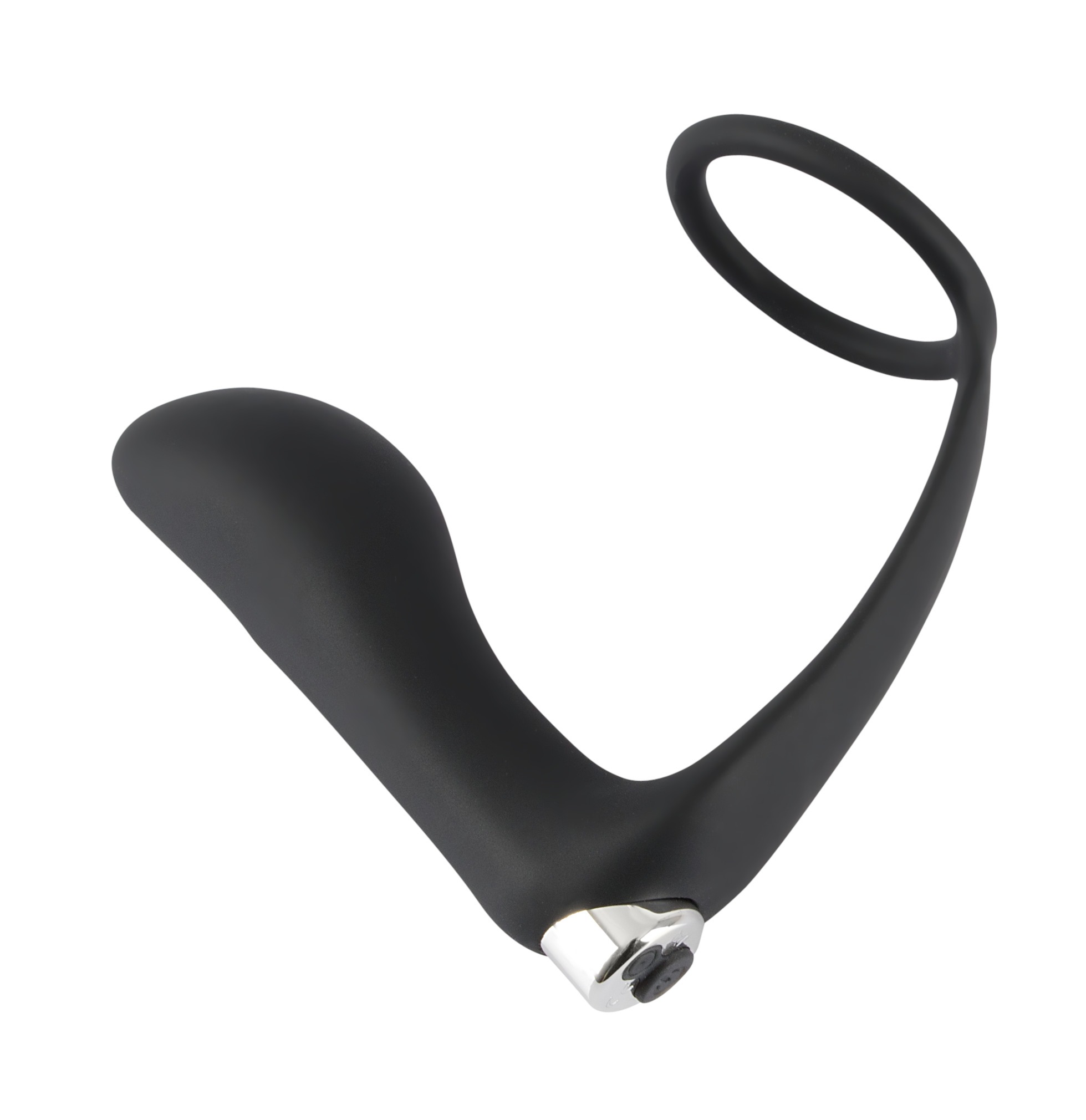 BLACK VELVETS Anal-Stimulator »Analplug mit Penisring Vibrating Ring & Plug«