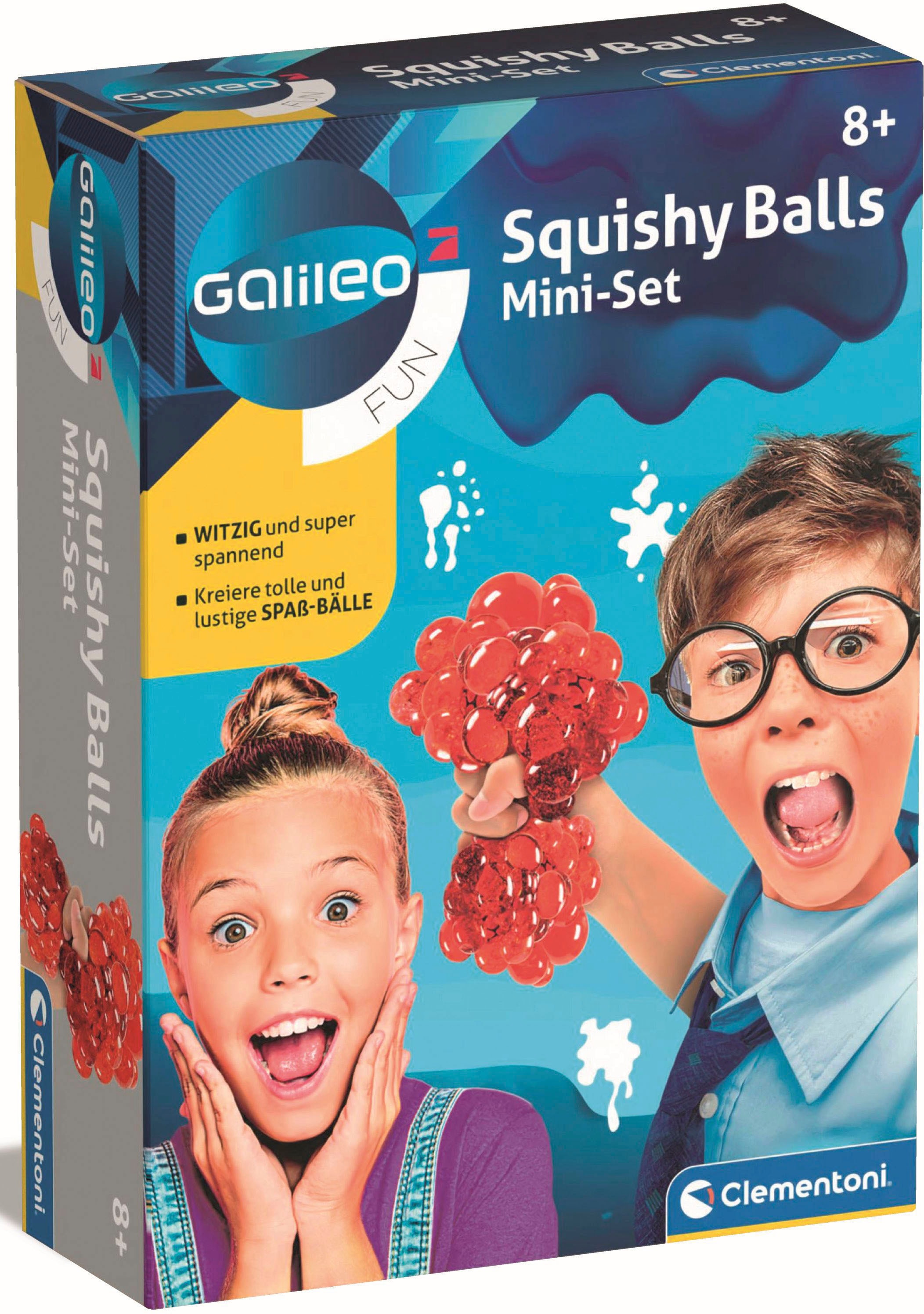 Clementoni® Experimentierkasten »Galileo, Squishy Balls Mini-Set«