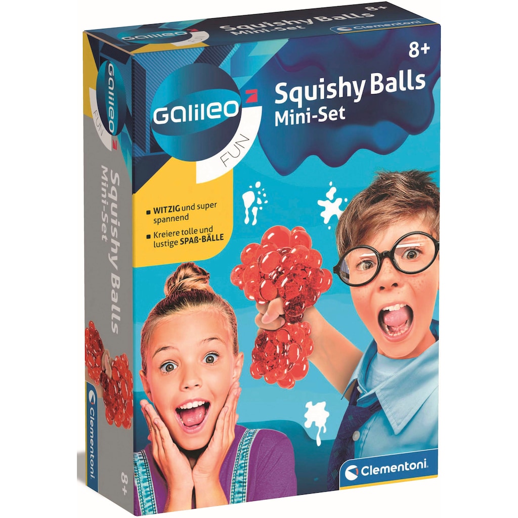 Clementoni® Experimentierkasten »Galileo, Squishy Balls Mini-Set«