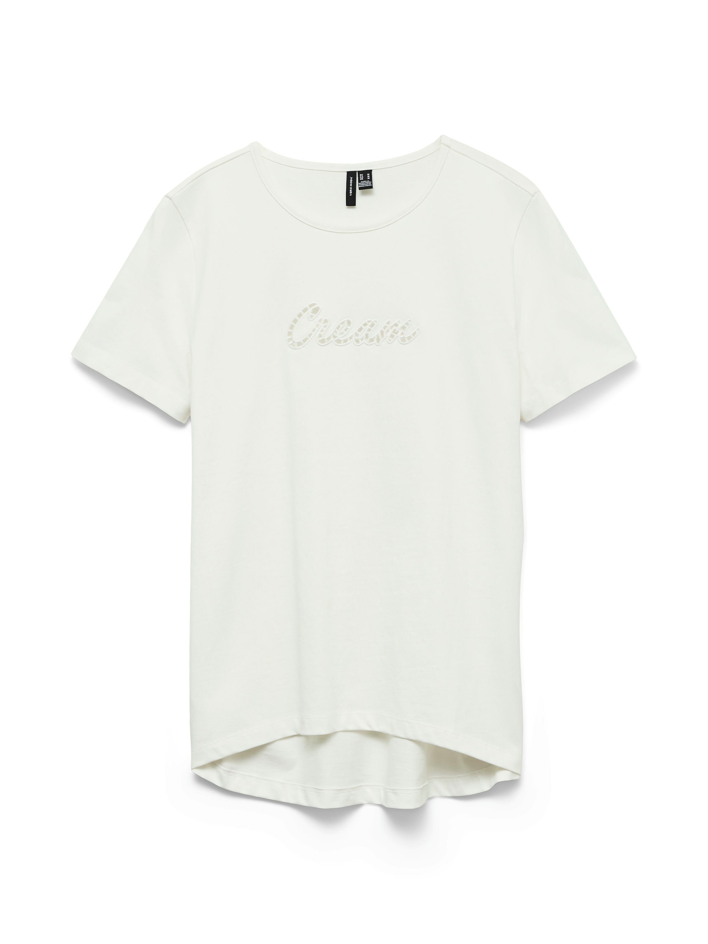 Vero Moda Kurzarmshirt »VMMIRANDA SIF SS TOP BOX JRS« Baumwolle, regular fit