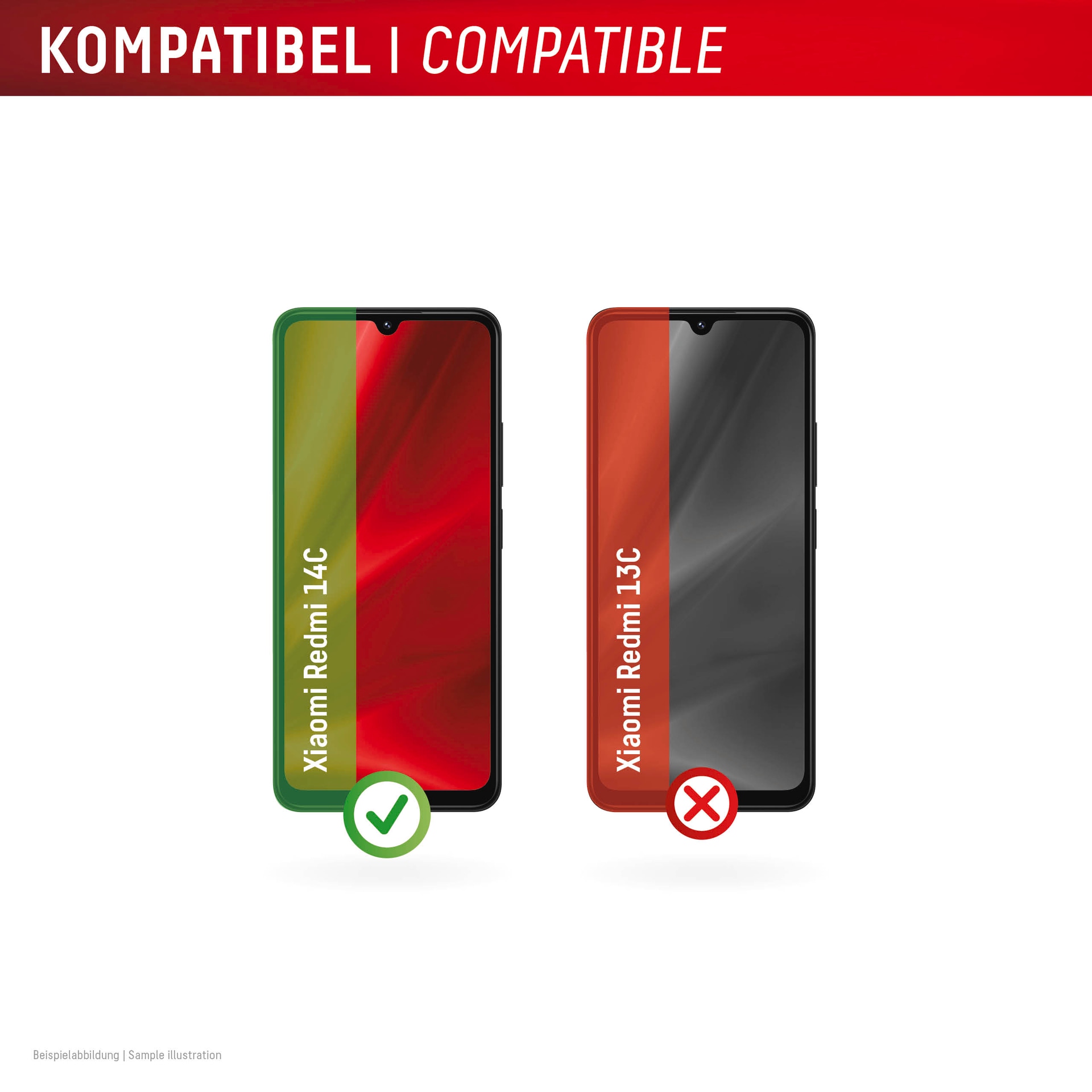 Displex Displayschutzglas »Smart Glass« Displayschutzfolie, Schutzfolie, Bildschirmschutz, kratz- & stoßfest