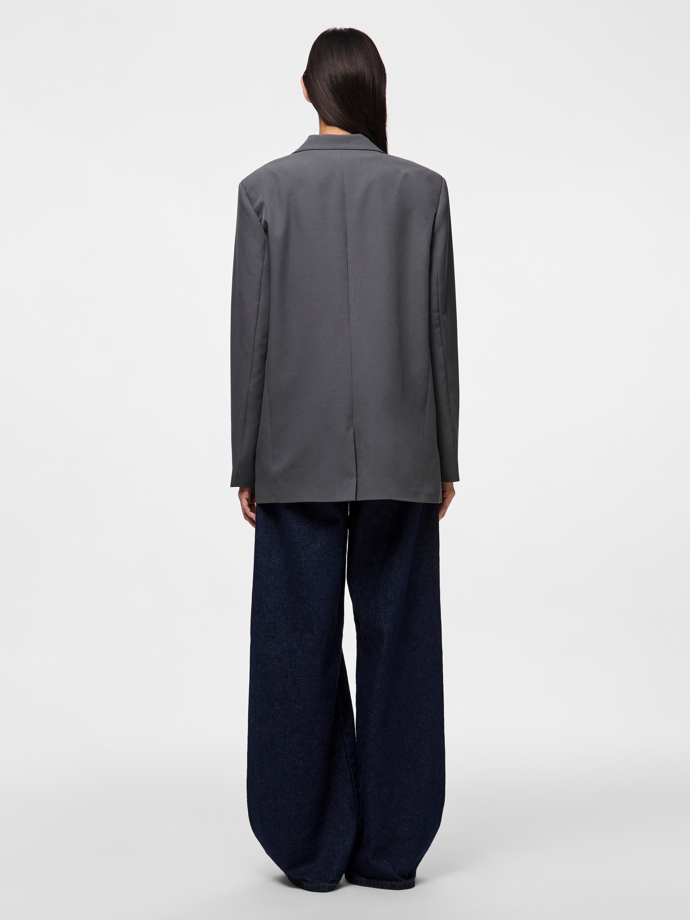 pieces Longblazer »PCBOSELLA LS LOOSE BLAZER NOOS« in leichter Oversize Form