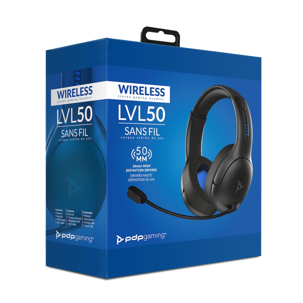 PDP - Performance Designed Products Kopfhörer »PDP Headset LVL50 Wireless für Playstation 4/5«