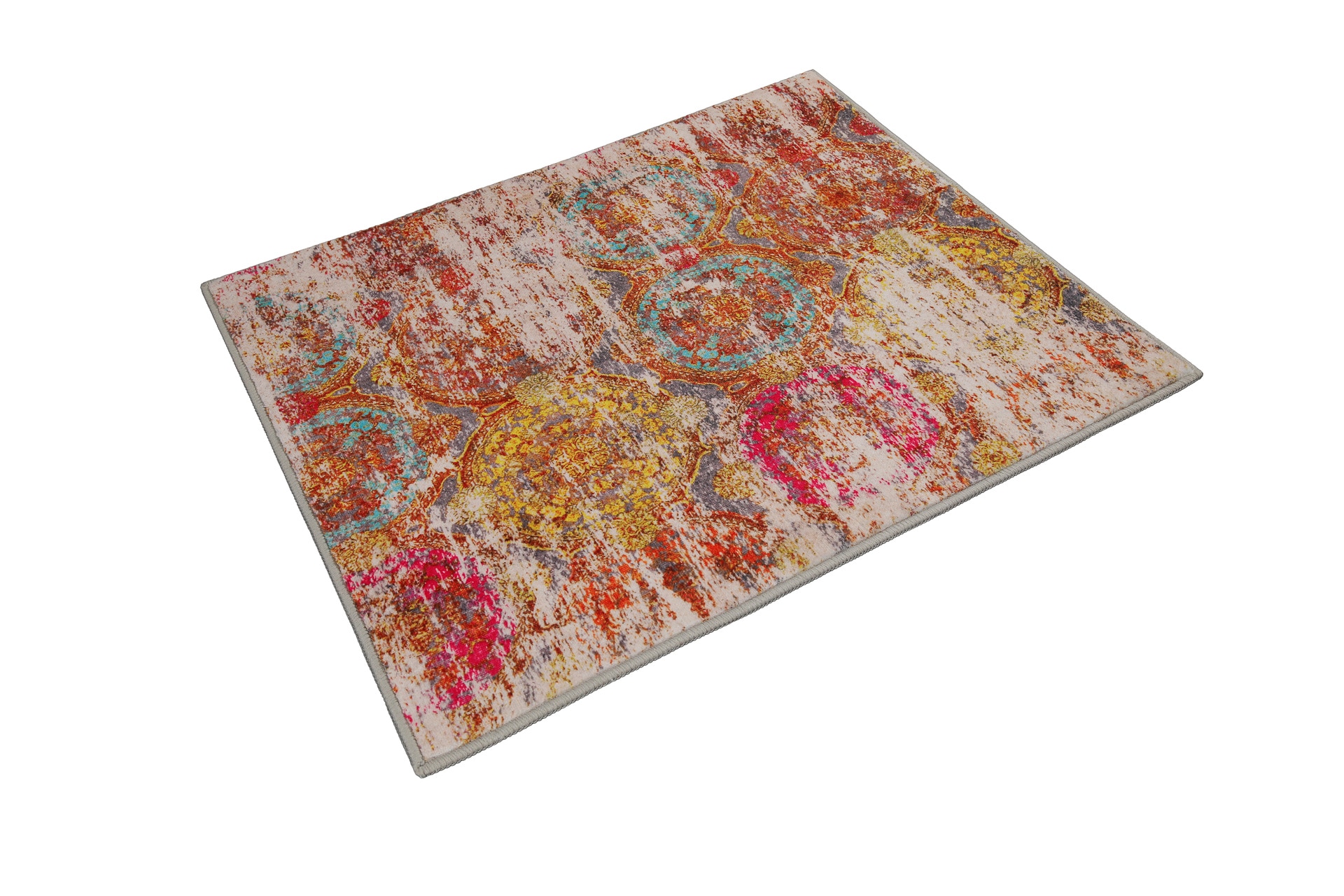 Wecon home Badematte »Beach Front«, fußbodenheizungsgeeignet, Vintage, waschbar, rutschfest, schnell trocknend, robust, Badteppich