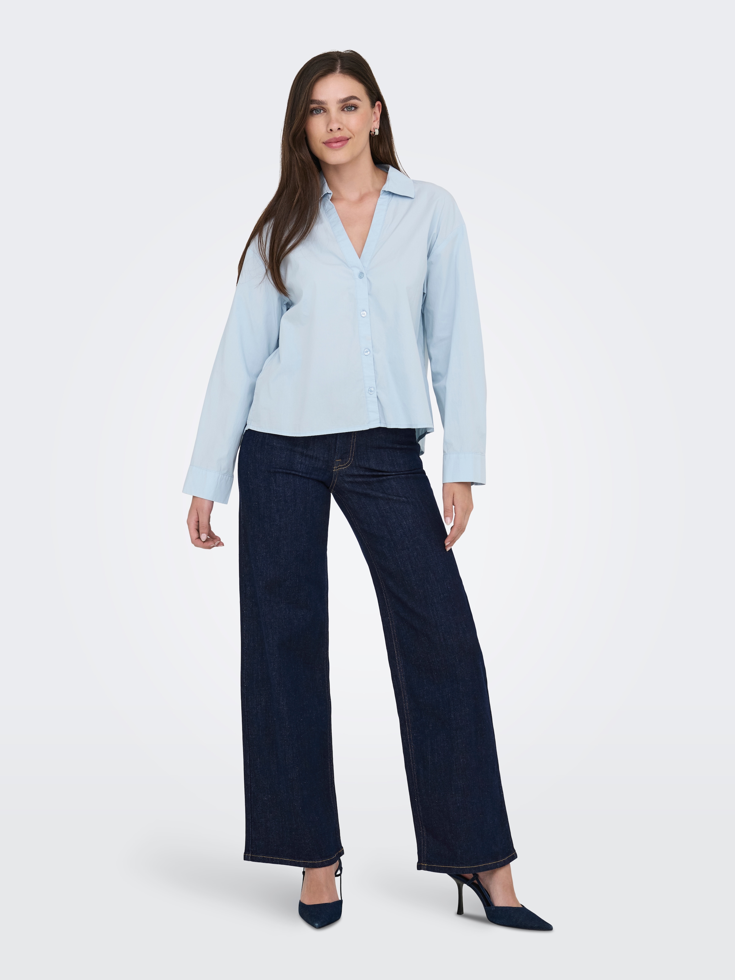 JDY High-waist-Jeans »JDYFELINA-FINA HW WIDE RINSE JNSDNM NOOS«