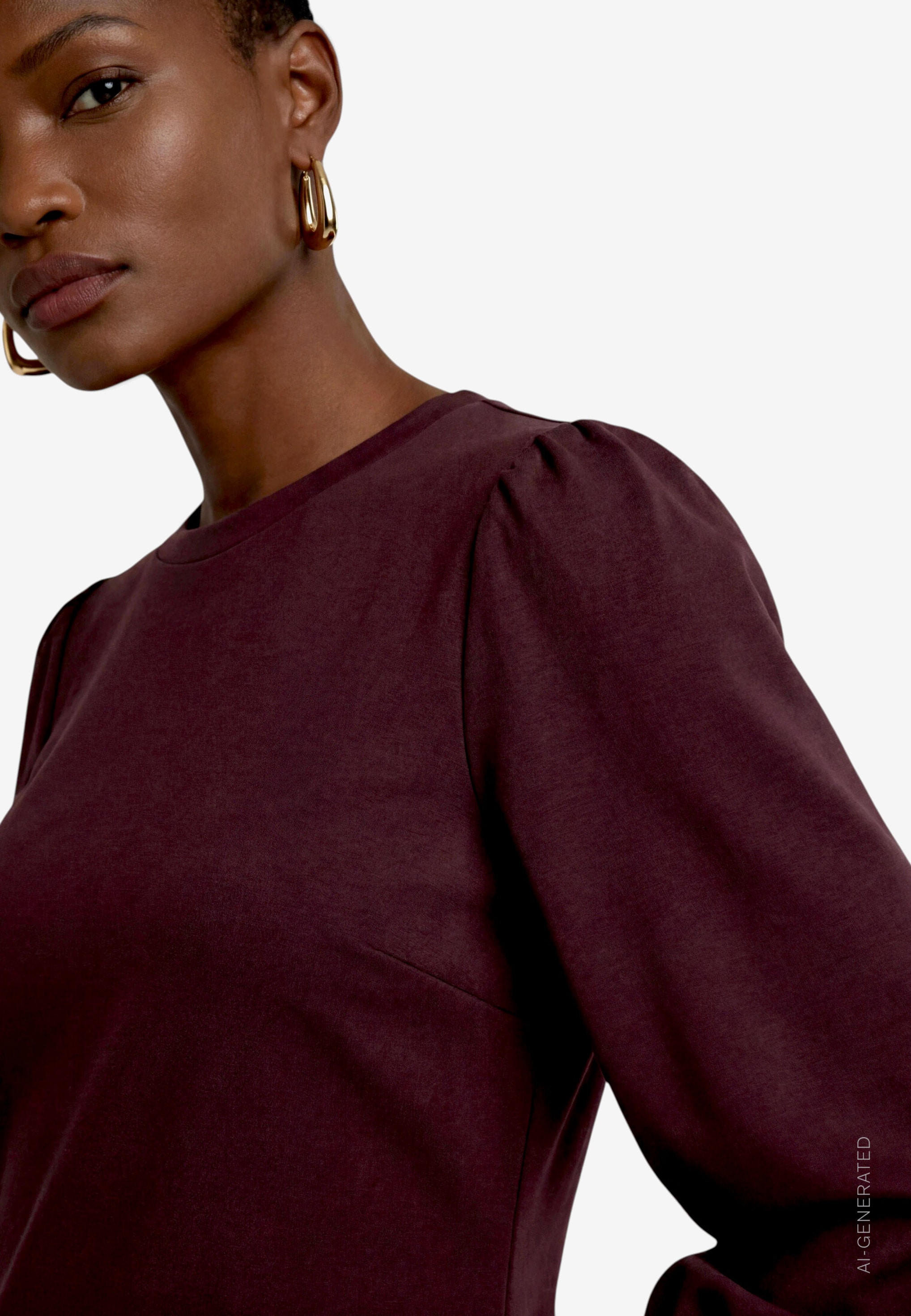 Zero Sweatkleid Ohne Taschen mit 3/4 Arm