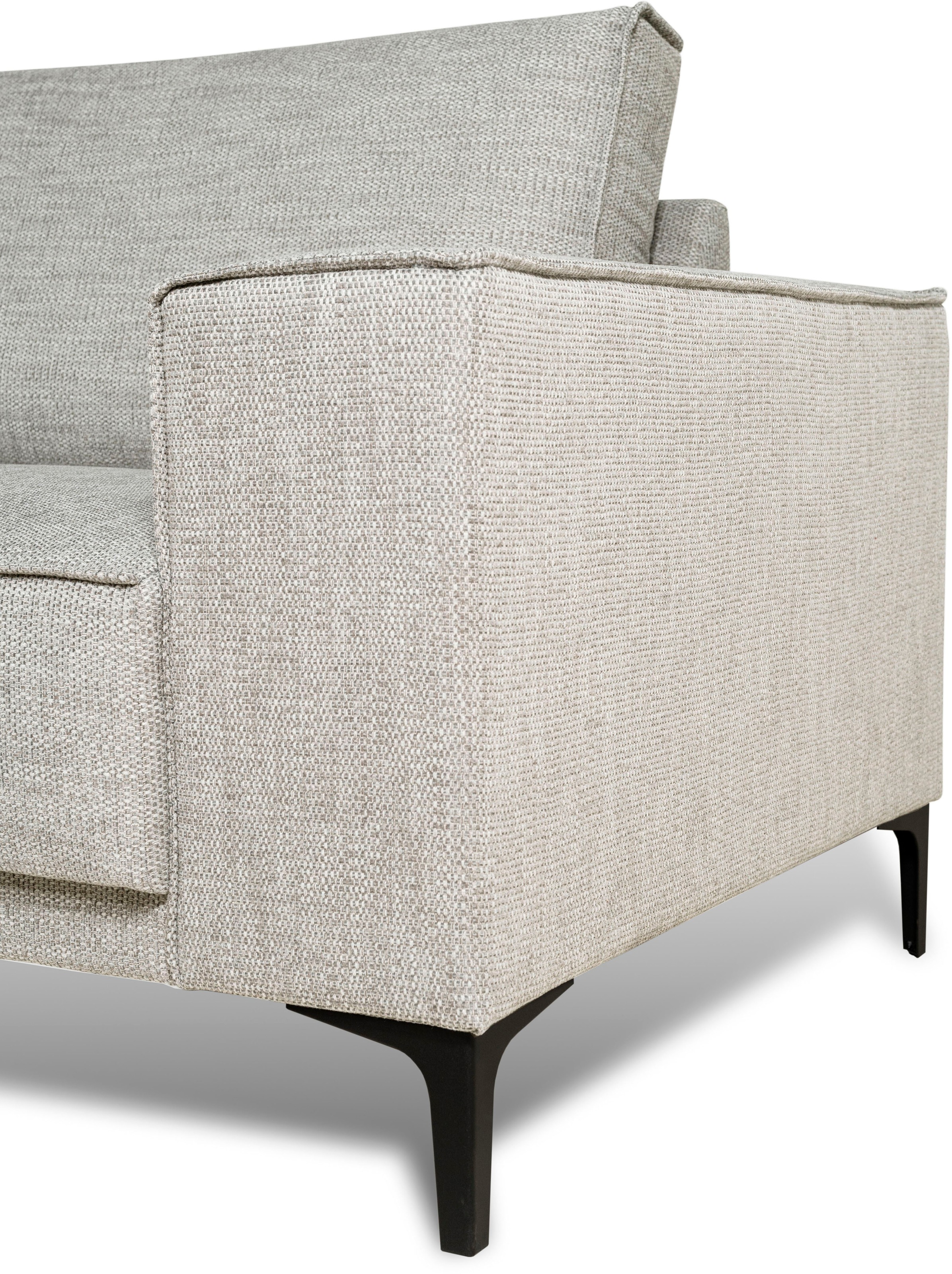 Places of Style Ecksofa »Oland«, 280 cm, im zeitlosem Design und hochwertiger Verabeitung