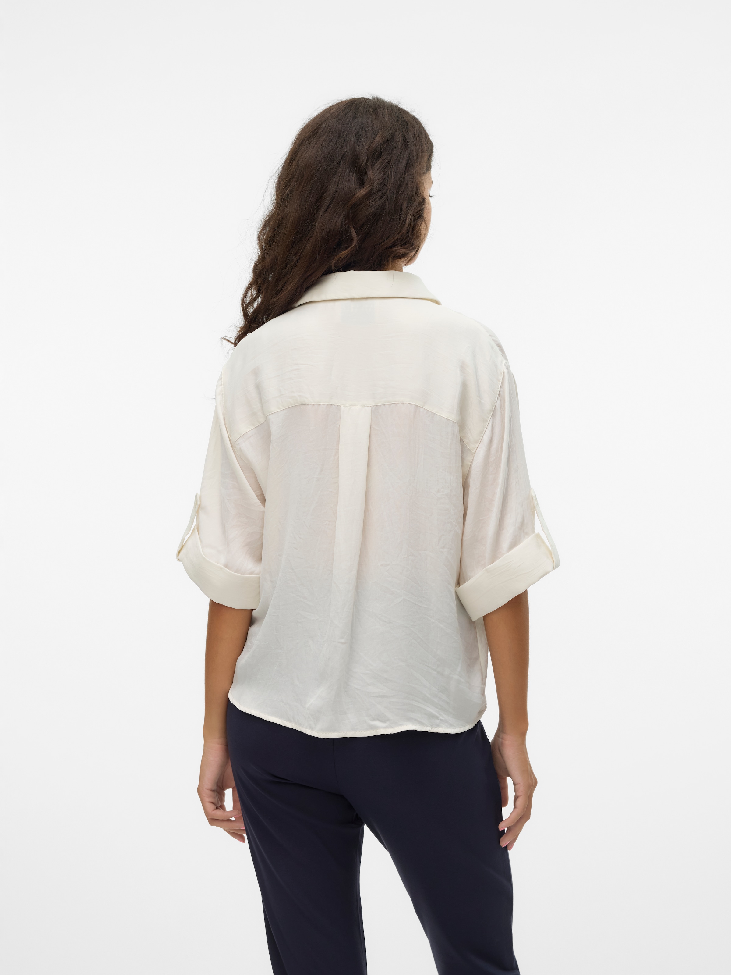 Vero Moda Kurzarmbluse »VMFABIANA 3/4 SHIRT VMA NOOS«