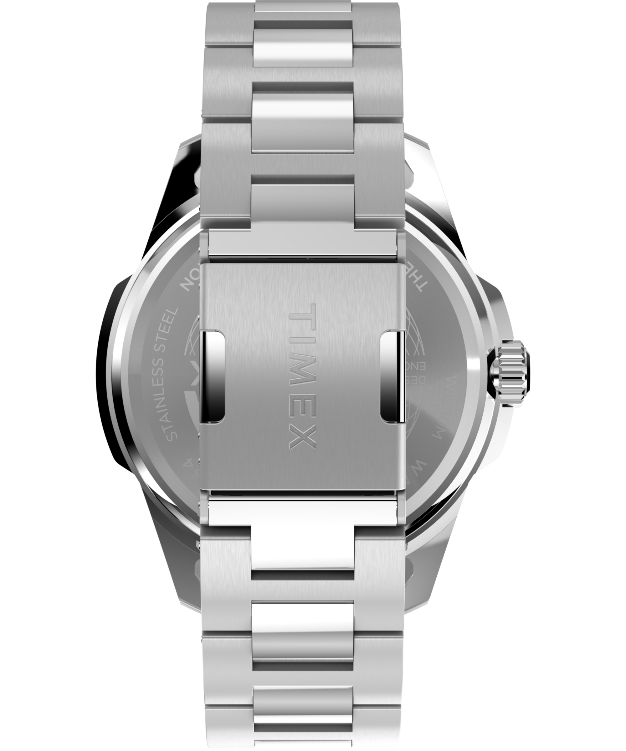 Timex Quarzuhr »ESSEX« Armbanduhr, Herrenuhr, Edelstahlarmband, Datum, Leuchtzeiger