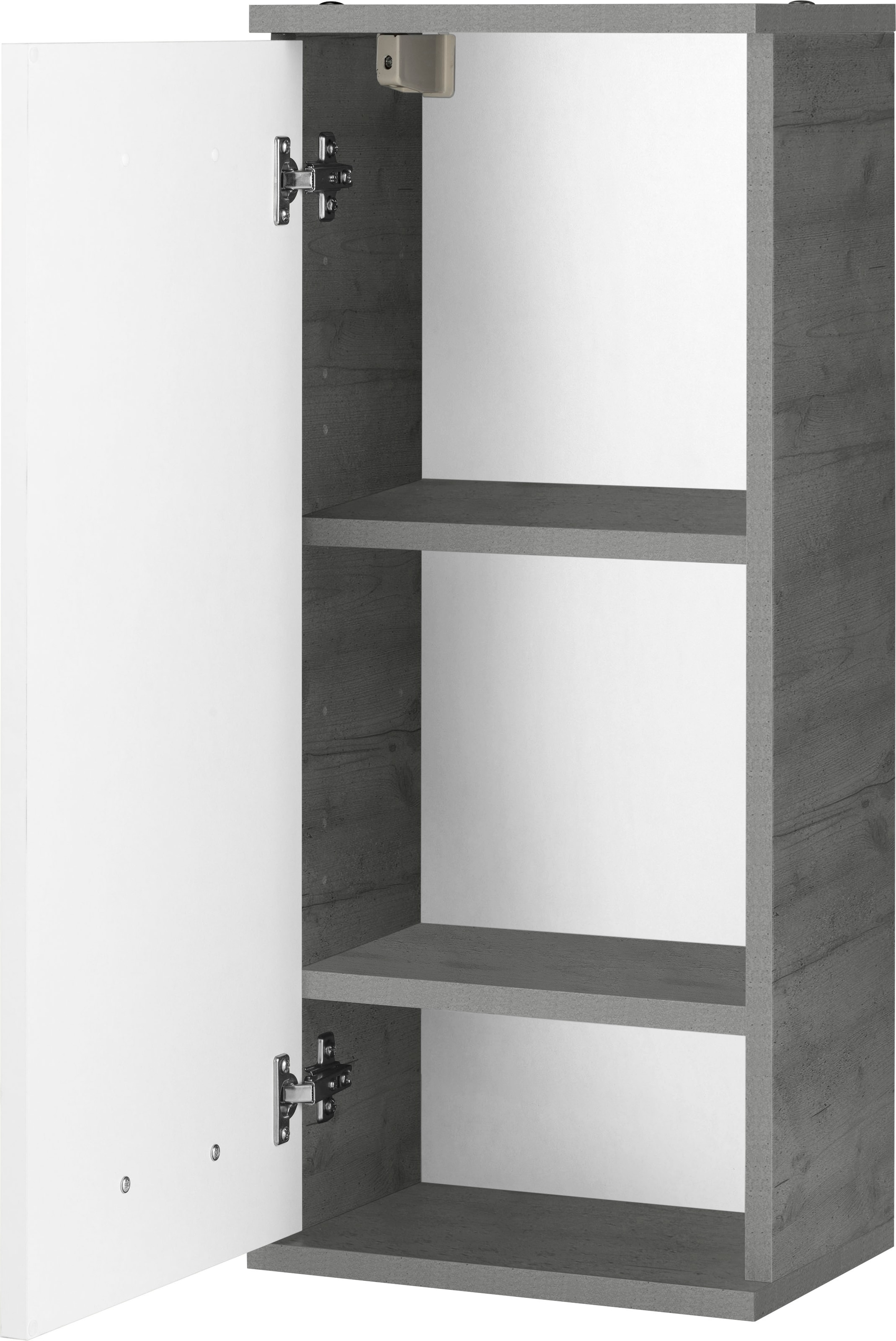 Schildmeyer Hängeschrank »Mobes«, Breite/Höhe: 30,3/70,8 cm, Tür beidseitig  montierbar, Badschrank auf Rechnung bestellen