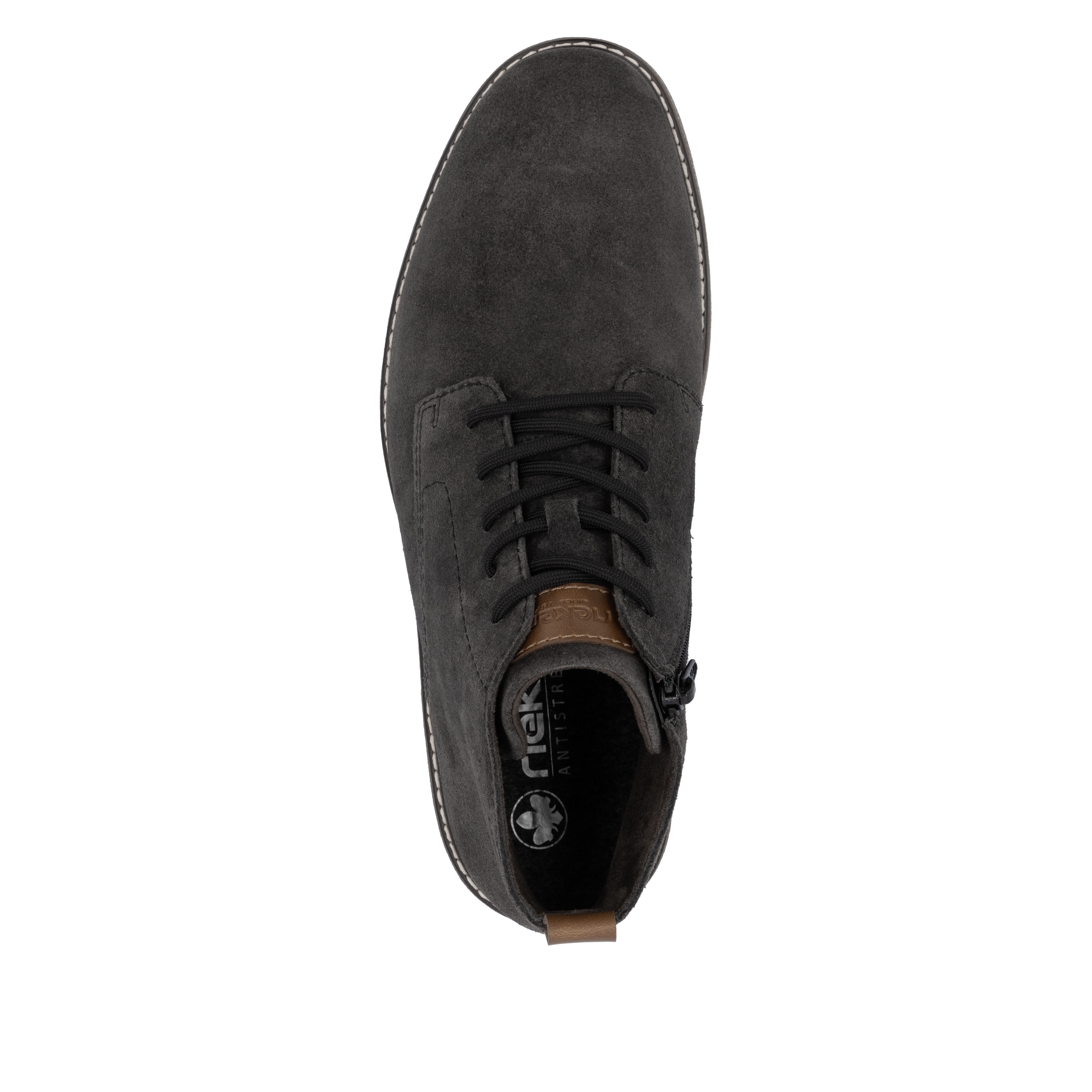 Rieker Schnürstiefelette  Schnürboots, Workerboots, Profilsohle, mit Anziehlasche