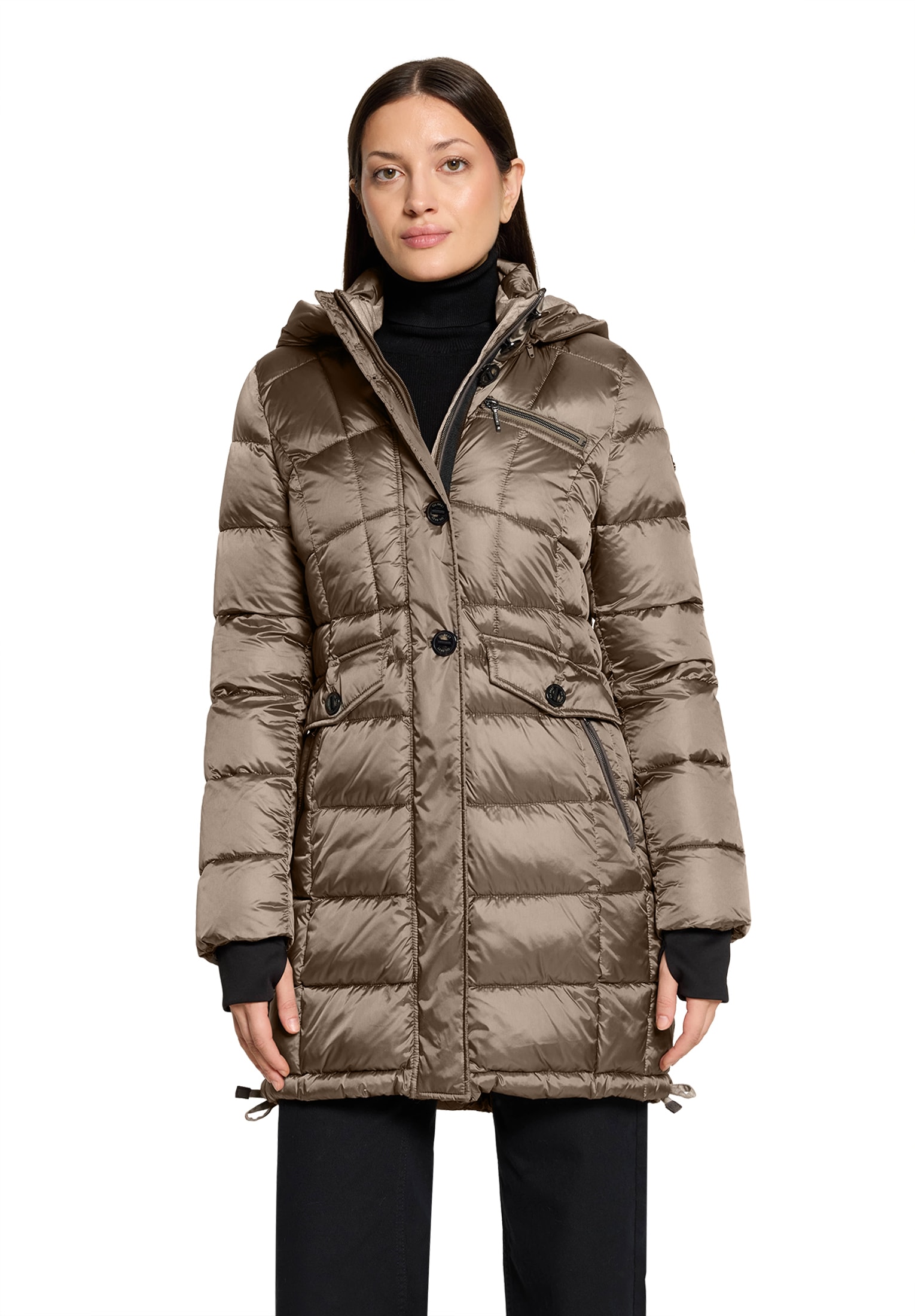 Gil Bret Winterjacke »Winterjacke mit abnehmbarer Kapuze«