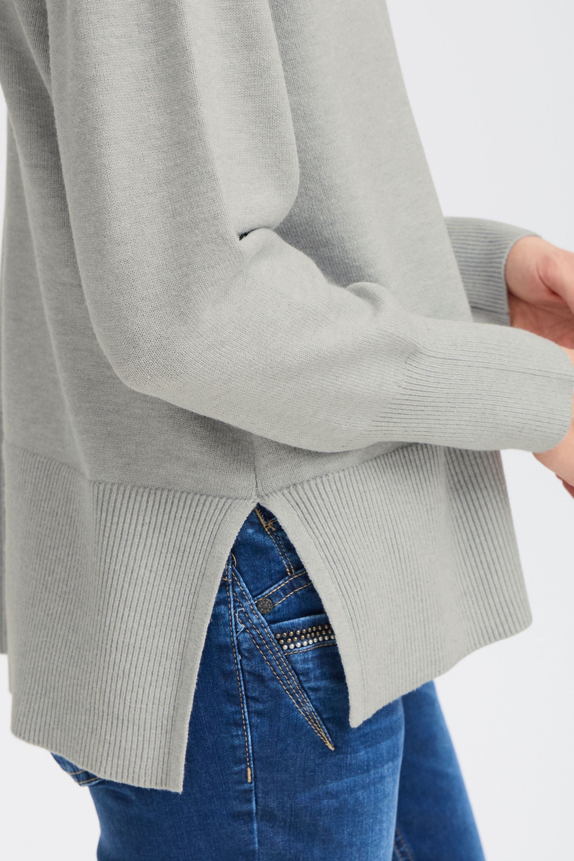 Pulz Jeans Strickfleece-Pullover »Strickpullover PZSTEFFI Roll Neck«