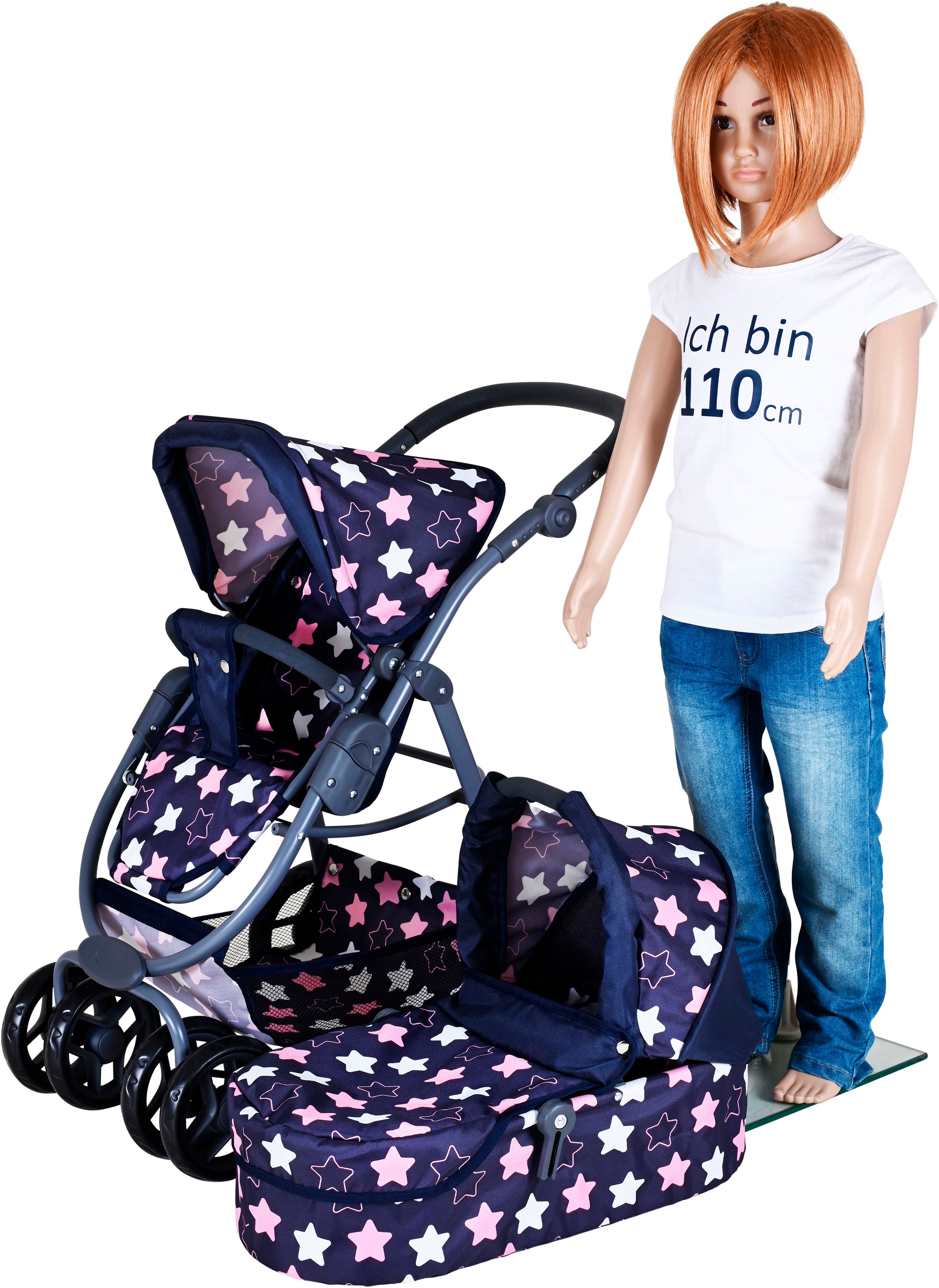 Knorrtoys® Kombi-Puppenwagen »Coco«