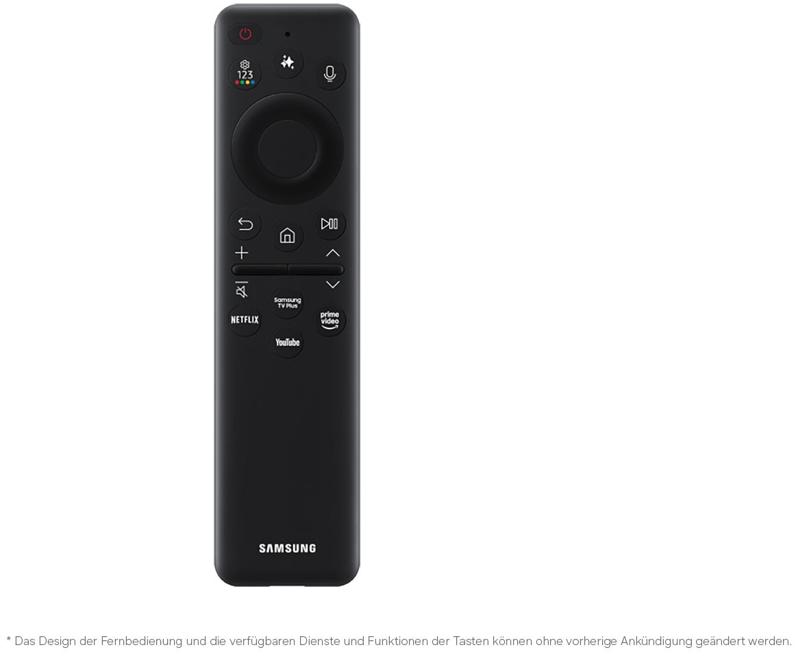 Samsung LCD-LED Fernseher »GMR75R85HAU« 189 cm/75 ″ Smart-TV Micro RGB, 100% BT.2020 Farbraum, Motion Xcelerator 144Hz, Dolby Atmos