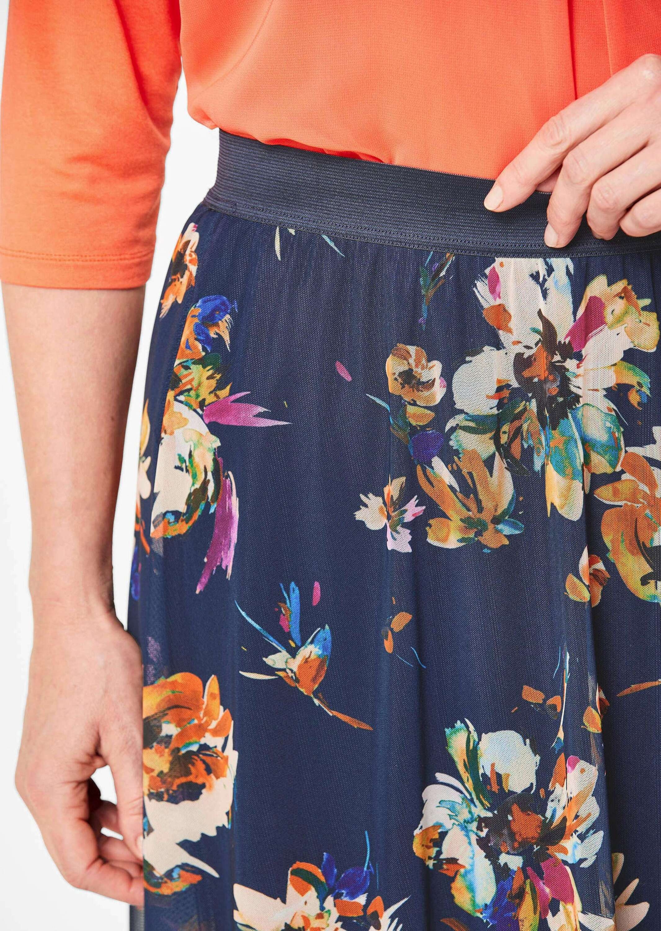 GOLDNER Schlupfrock »Mesh-Rock« Mit flachem Rundumdehnbund