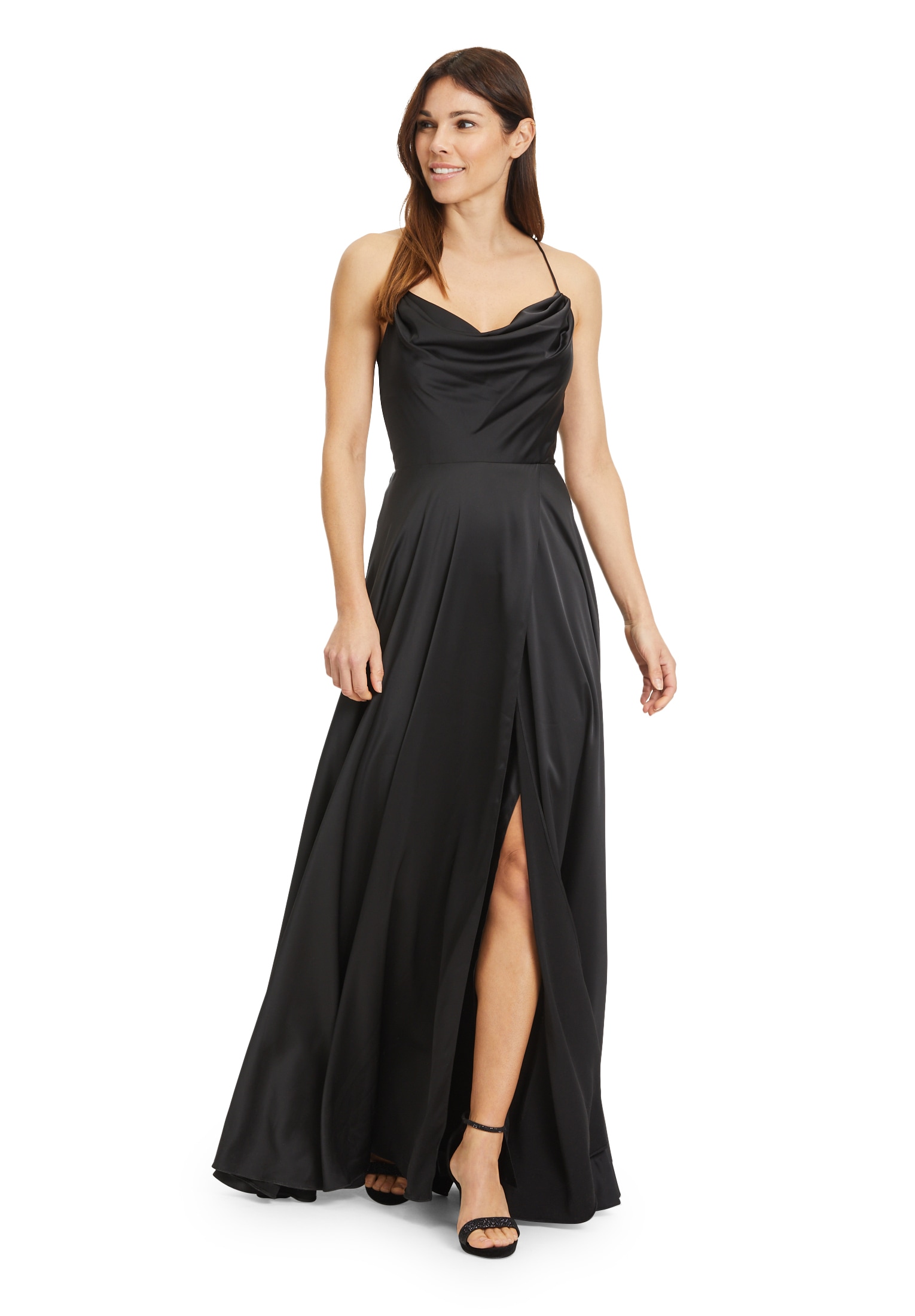 Vera Mont Abendkleid »Abendkleid mit Wasserfallausschnitt«