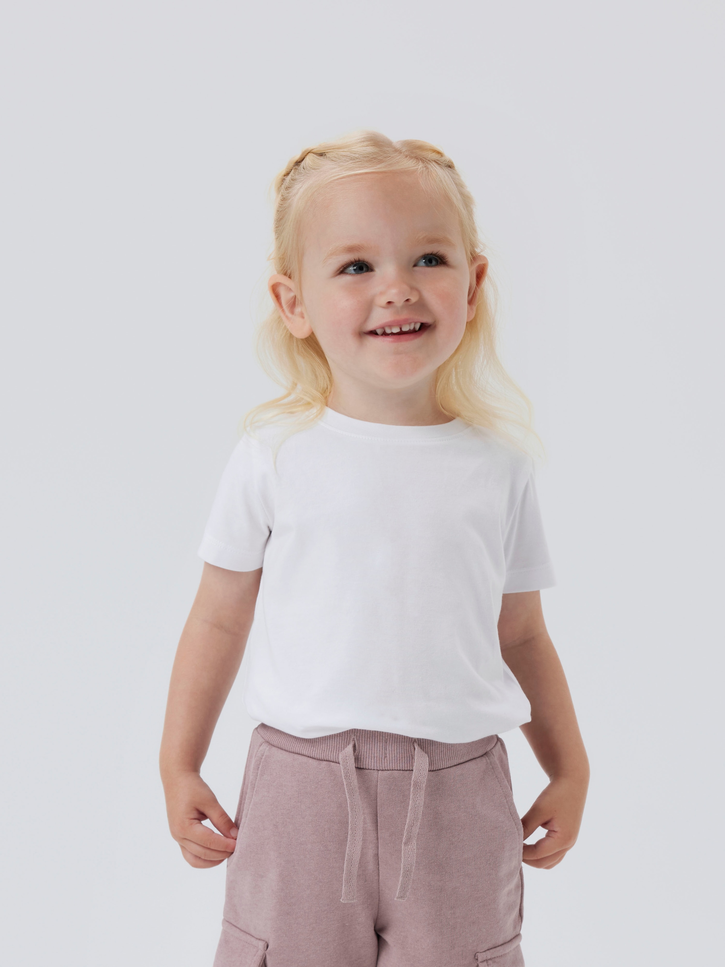 Name It Kurzarmshirt »NMFVIBBI SS TOP NOOS« Baumwollmischung, Kurzarm