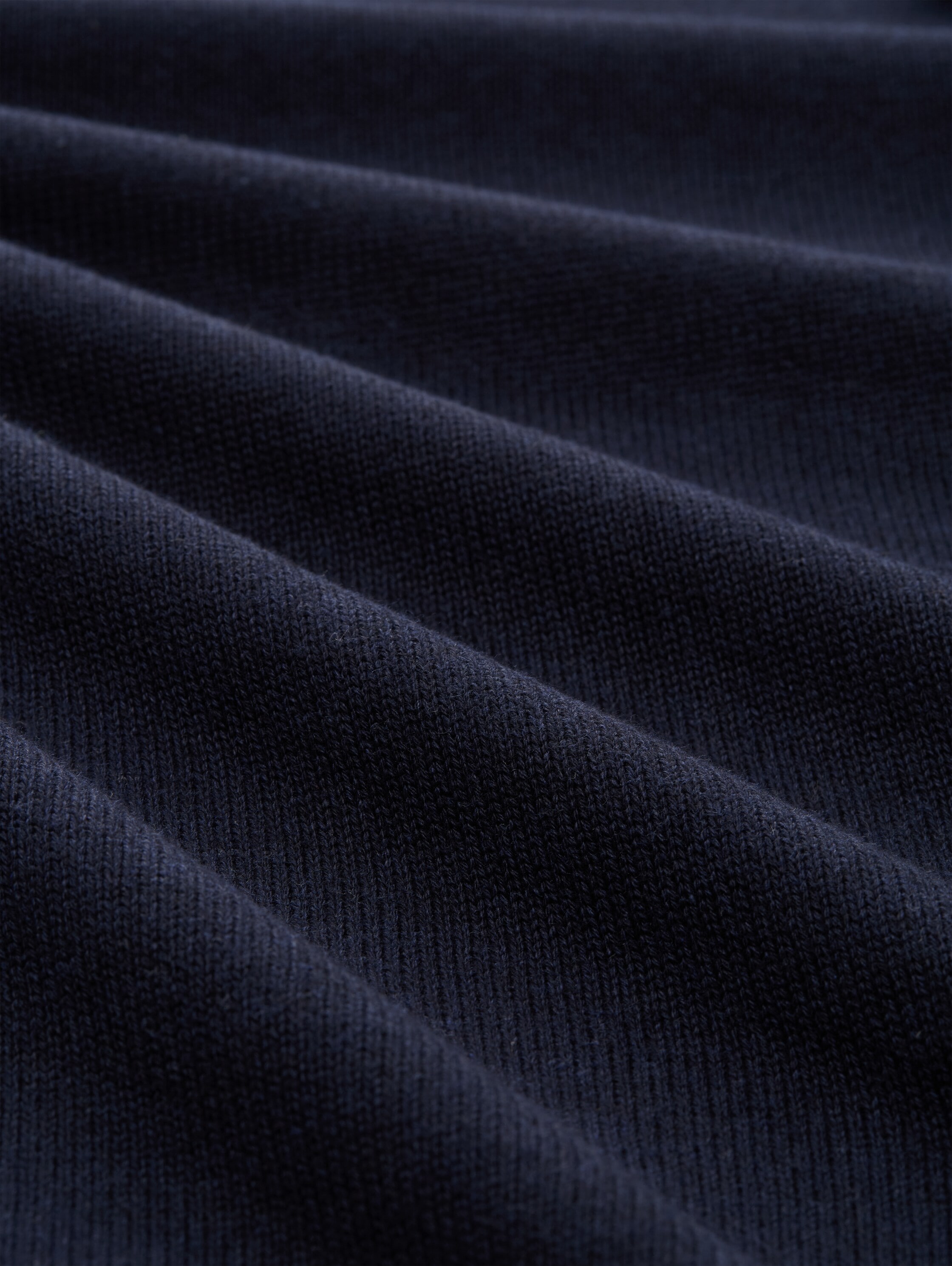 TOM TAILOR Strickpullover mit Rundhals / Baumwolle