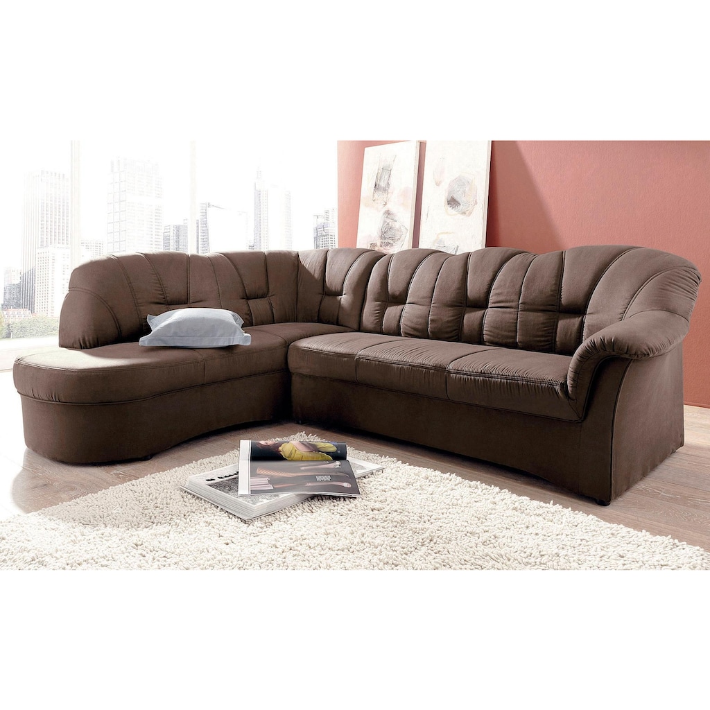 DOMO collection Ecksofa »Papenburg L-Form«