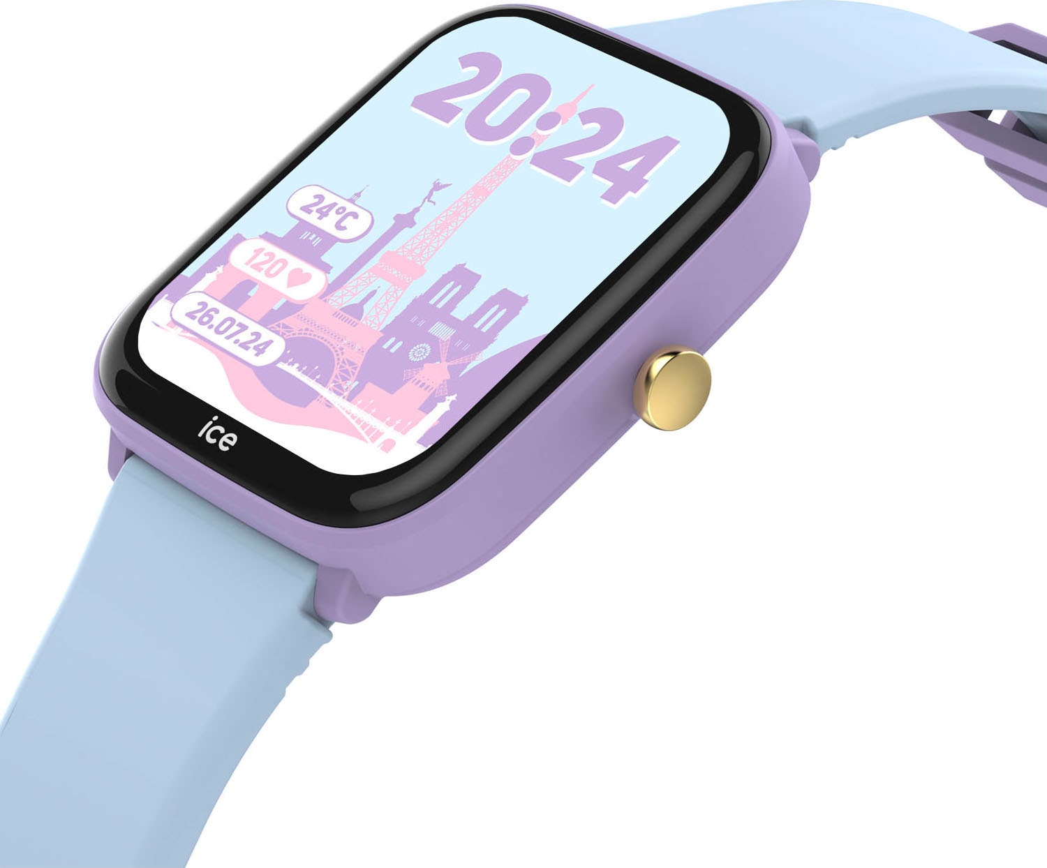ice-watch Smartwatch »ICE smart junior 2.0«, Armbanduhr, Mädchenuhr, Kinderuhr, Silikonarmband, Spiele, Sportprofil