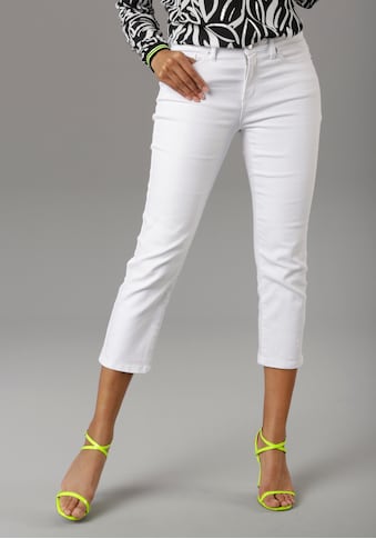 Aniston SELECTED Straight-Jeans, in verkürzter cropped Länge kaufen