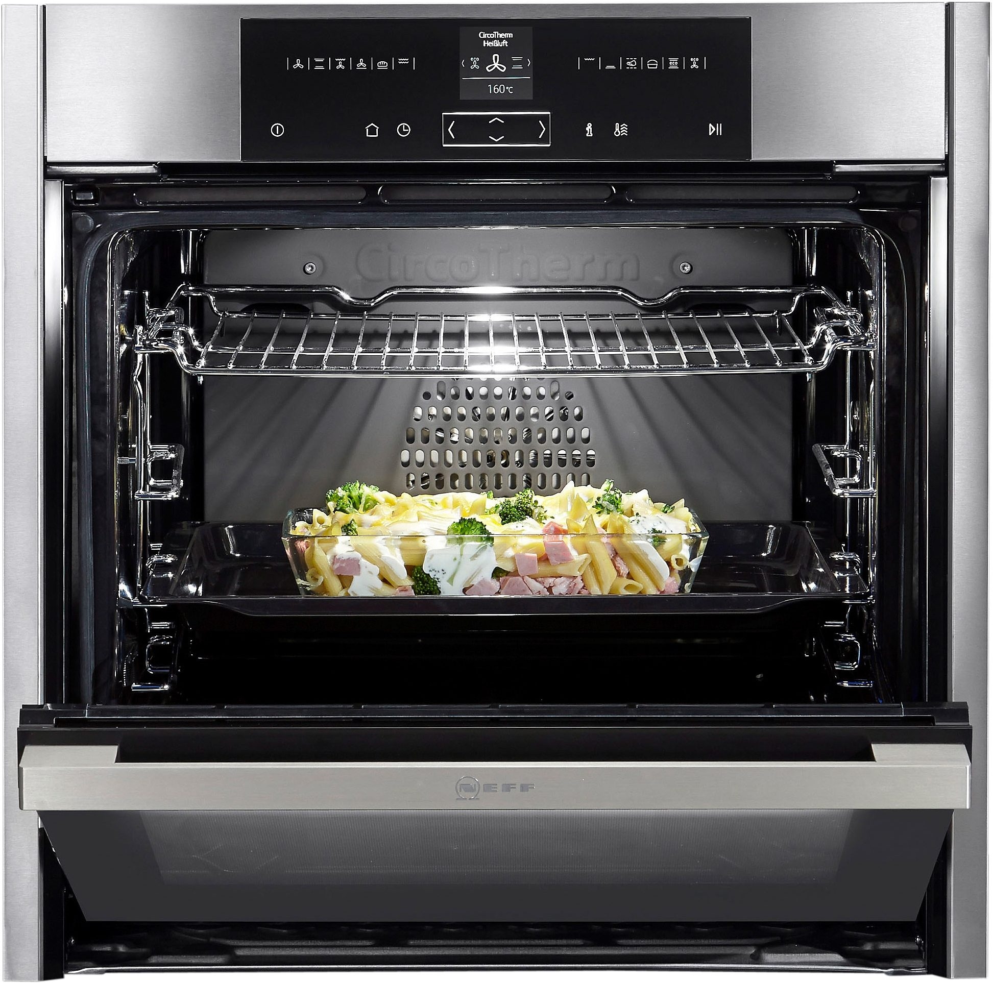 NEFF Einbaubackofen N 70 »B45CR22N0«, mit Teleskopauszug nachrüstbar, easyClean, Slide&Hide®