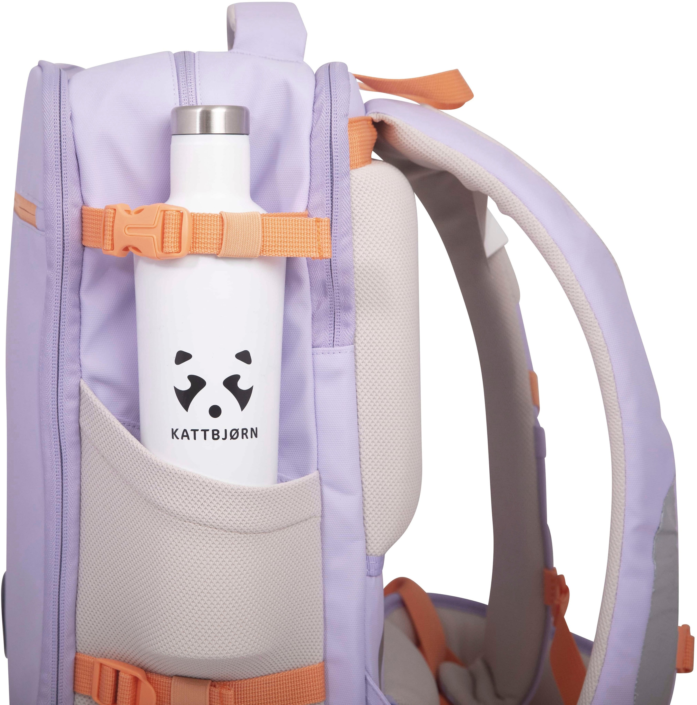 KATTBJØRN Schulrucksack »Light, Purple Power«, alle Innen- und Außenstoffe aus recyceltem PET