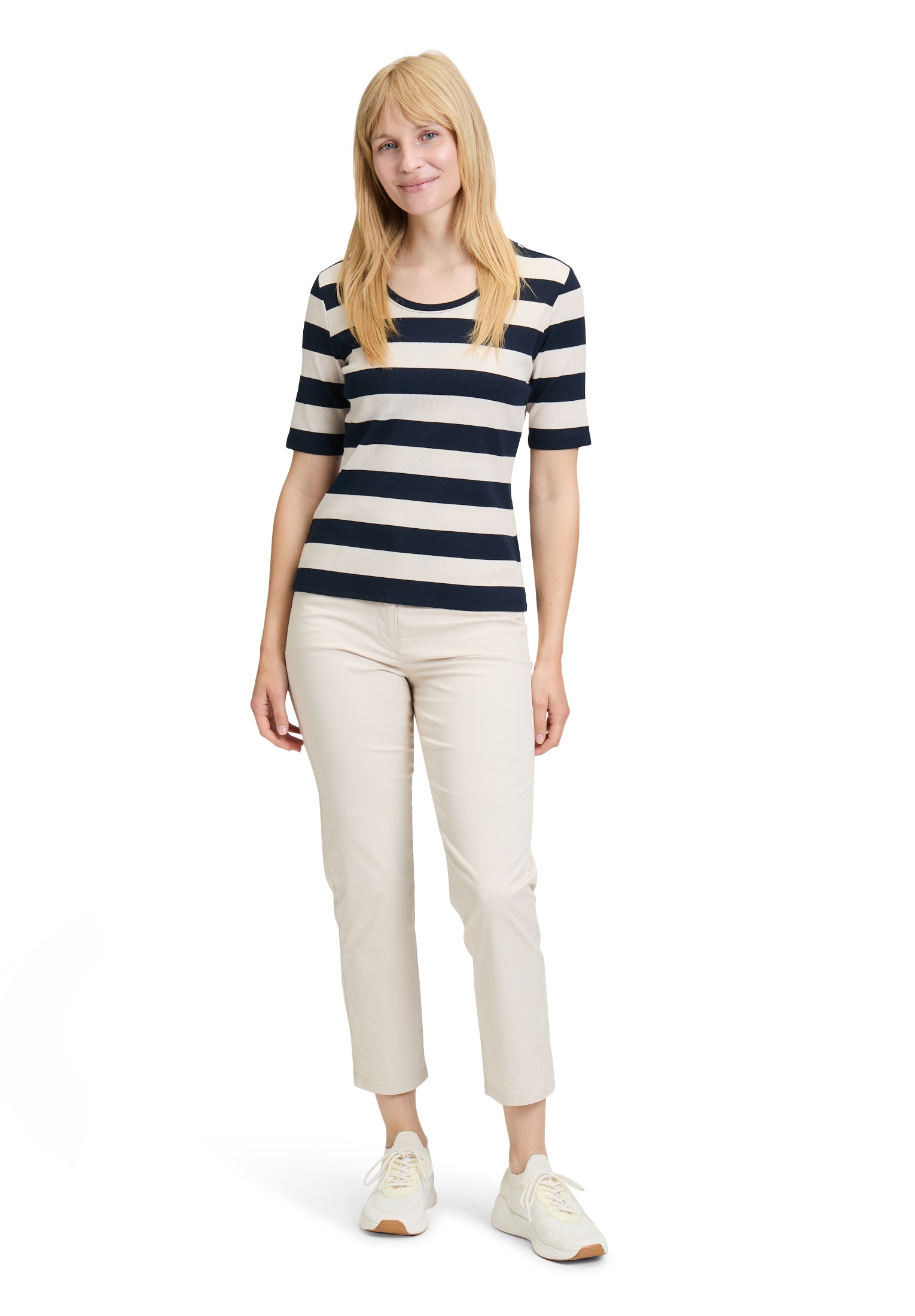 Betty Barclay Langarmshirt »Basic Shirt mit Rippenstruktur«
