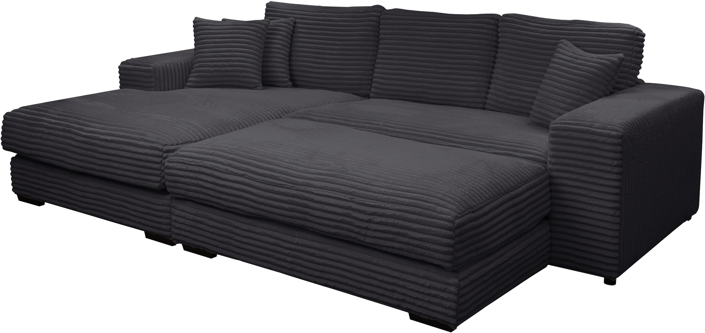 WERK2 Ecksofa »Eden« mit Polsterhocker
