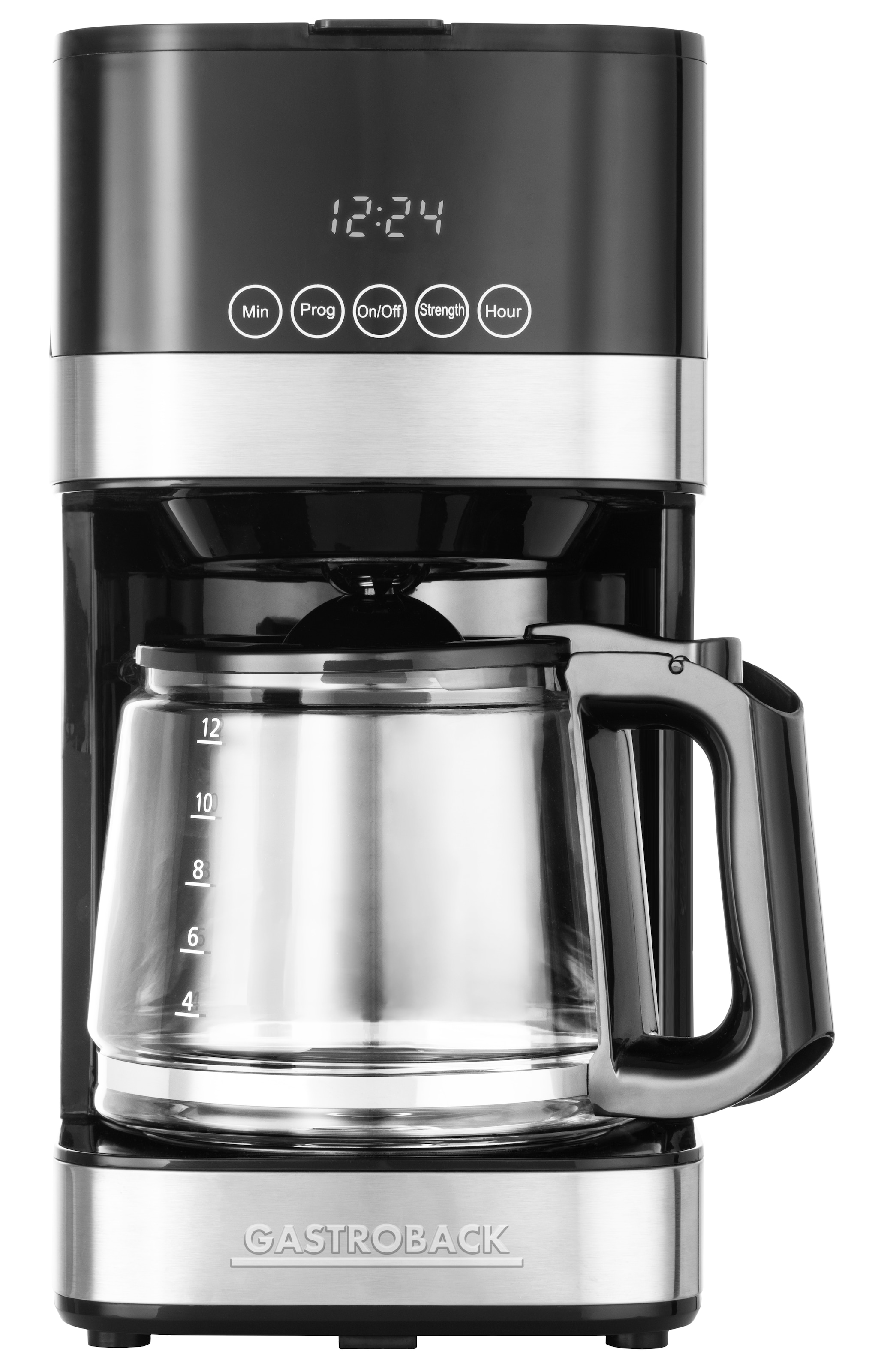 Gastroback Filterkaffeemaschine »Design Essential 42701« 1,5 l Kaffeekanne Edelstahlfilter 1x4