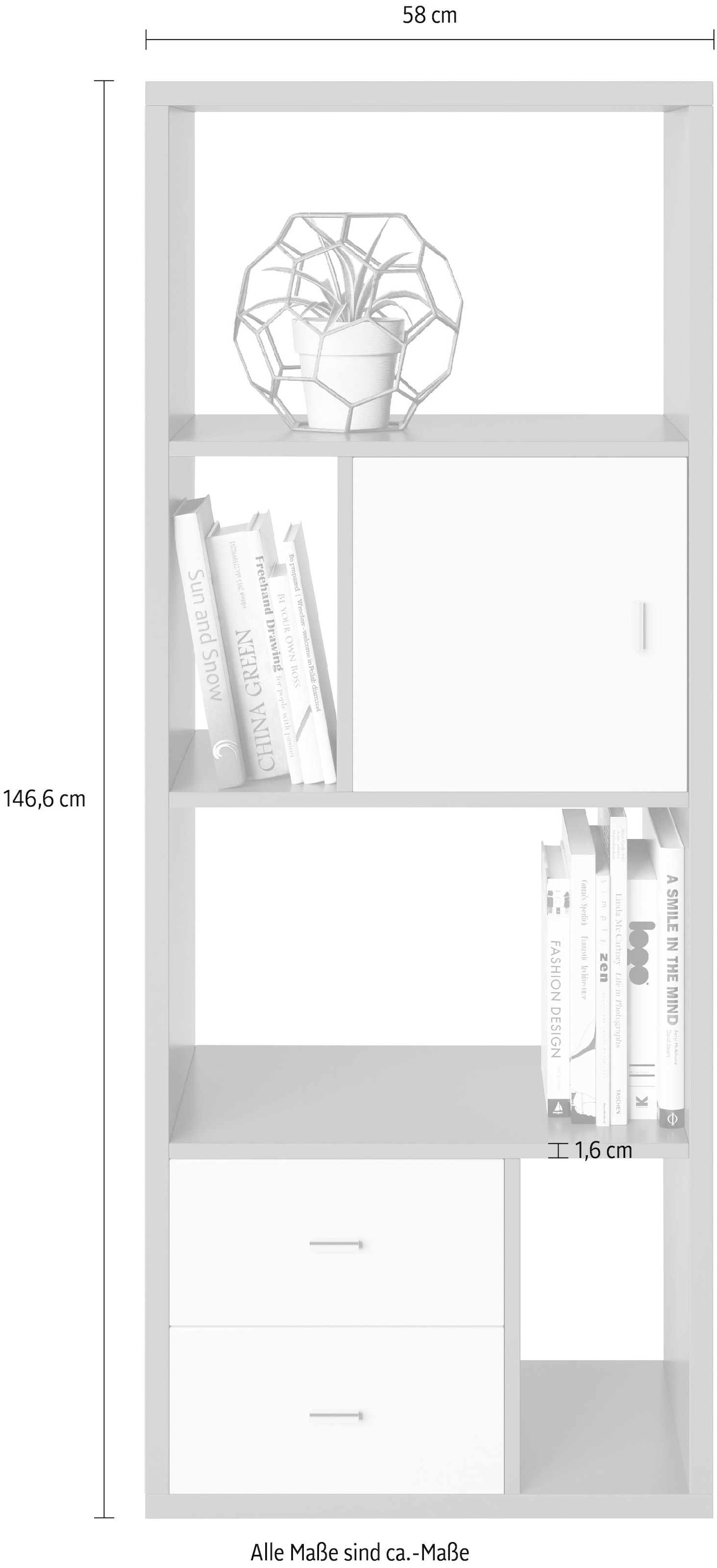 INOSIGN Bücherregal »Felicia«