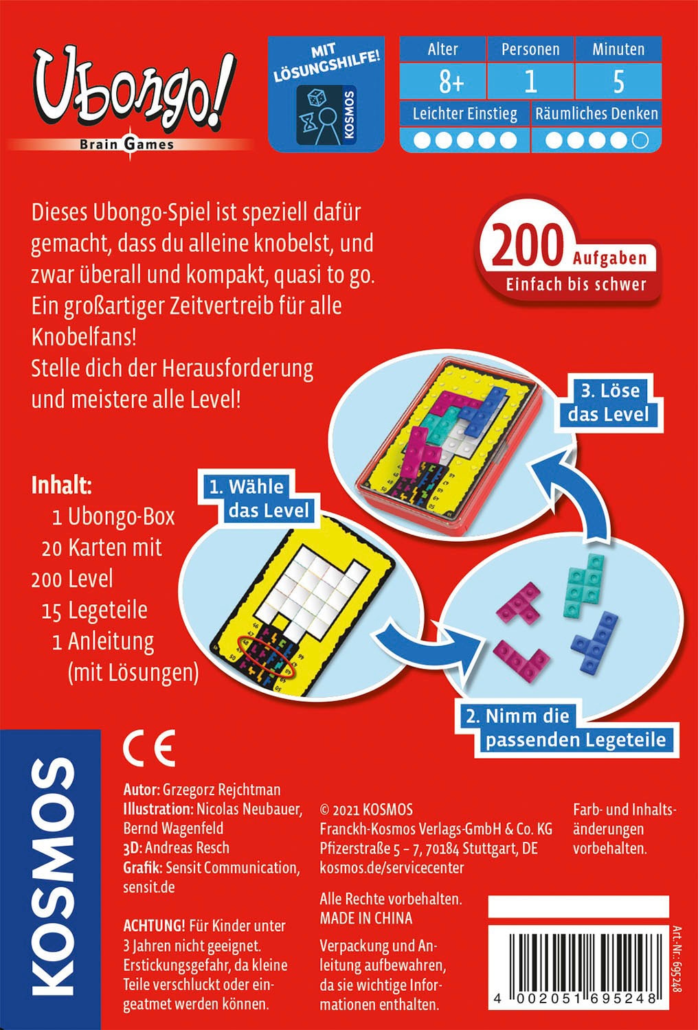 Kosmos Spiel »Ubongo - Brain Games«