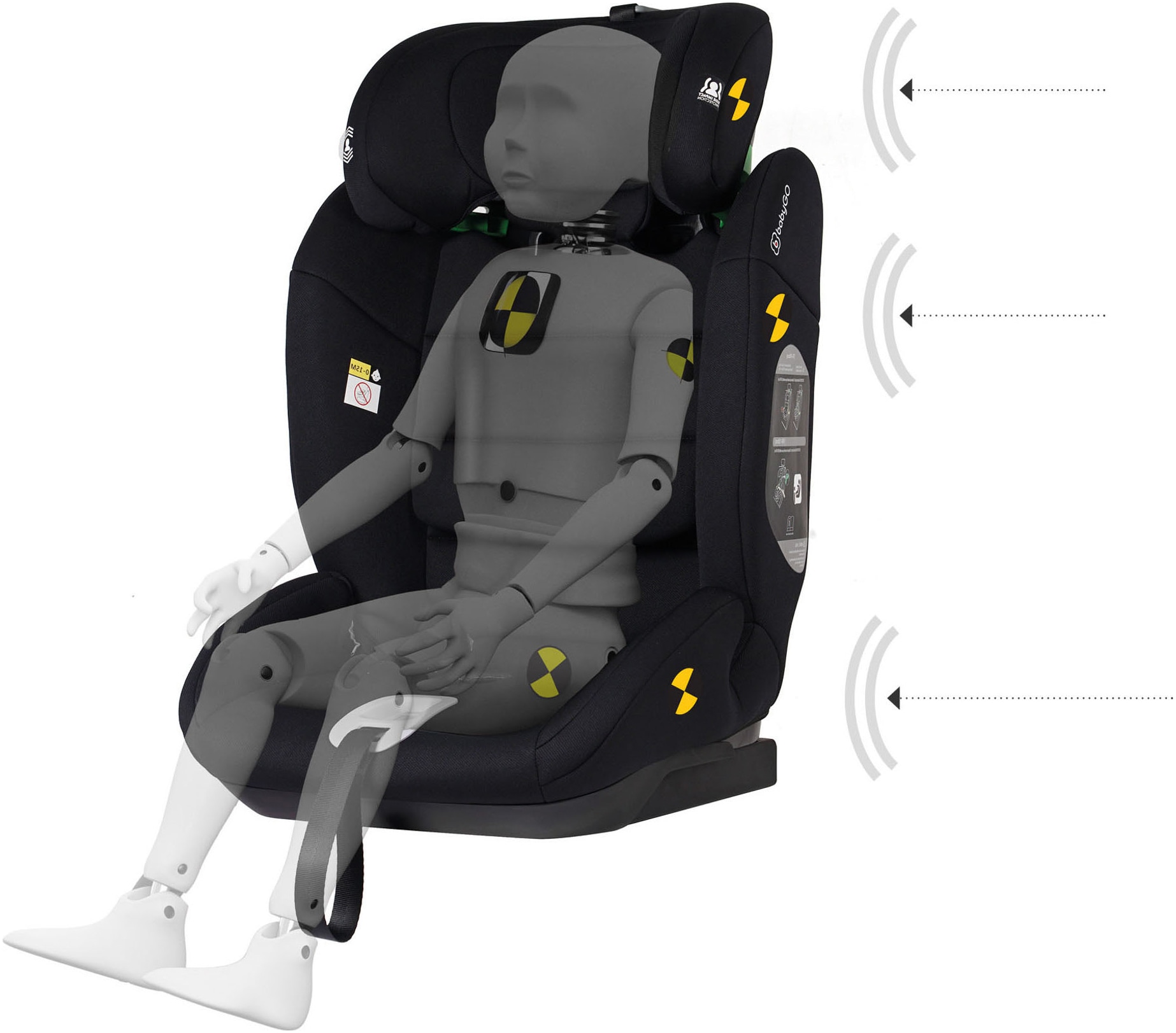 BabyGo Autokindersitz »Lumo«