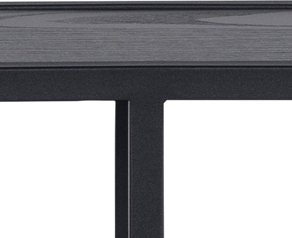 ACTONA GROUP Wandregal, Metallgestell, 2 Einlegeböden, Achteckform und asymmetrischen Details