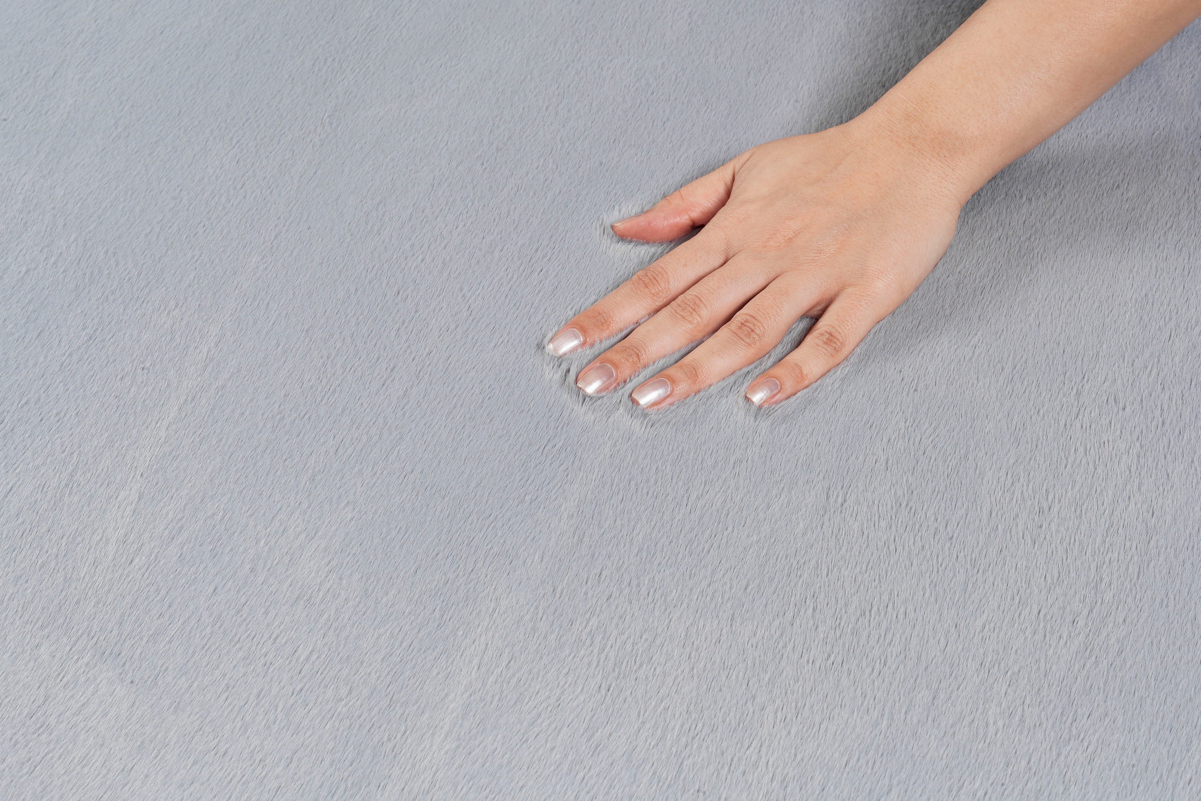 merinos Teppich »Focus 47« rechteckig 11 mm Höhe Fellteppich, weich und elegant, Wohnzimmer, Schlafzimmer