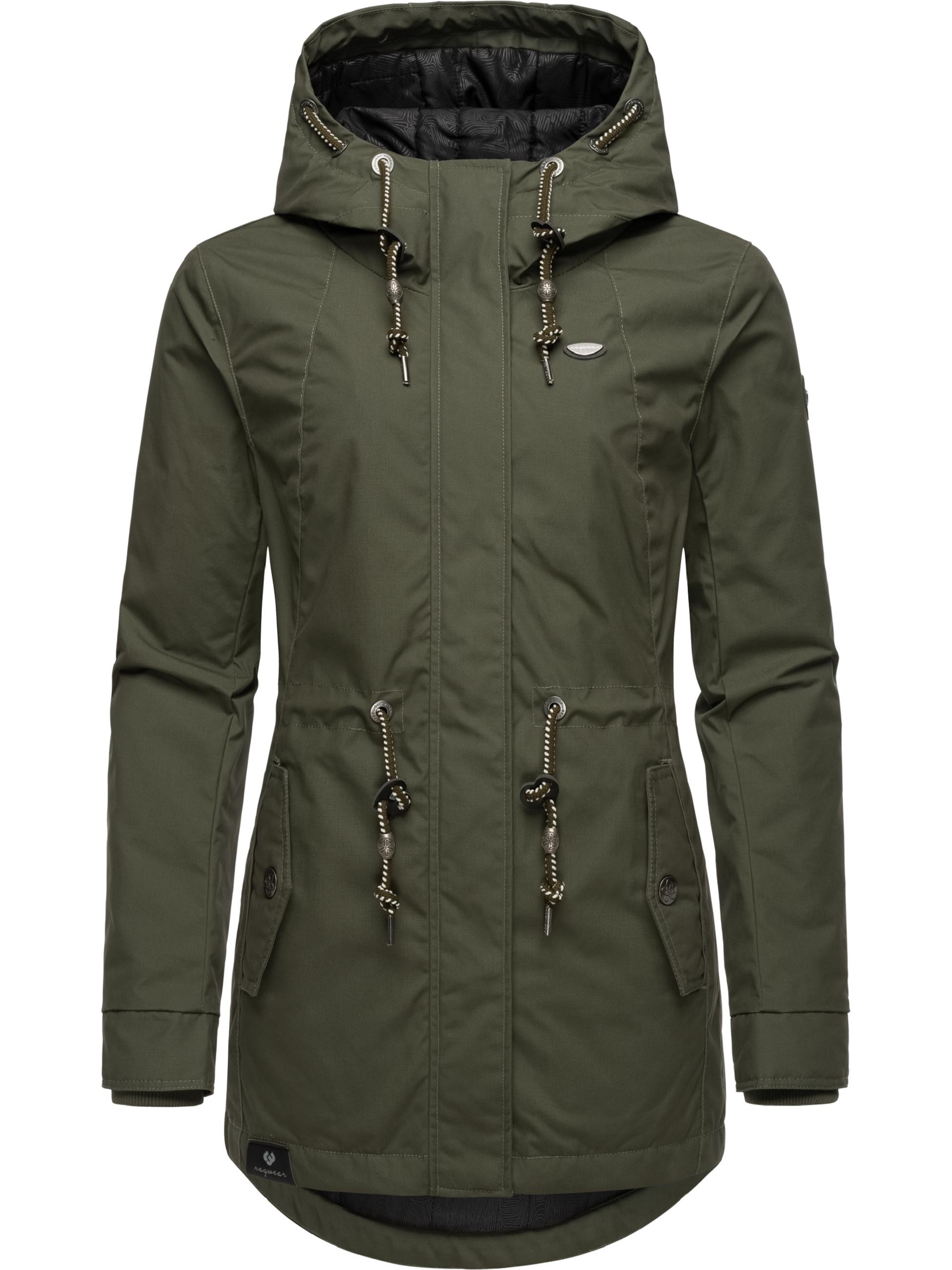 Ragwear Wintermantel »Winterjacke Monadis Black Label«
